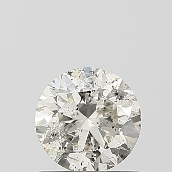 Round 0.51ct Salt And Pepper VVS2 - Loose Natural Diamond (1 of 1)