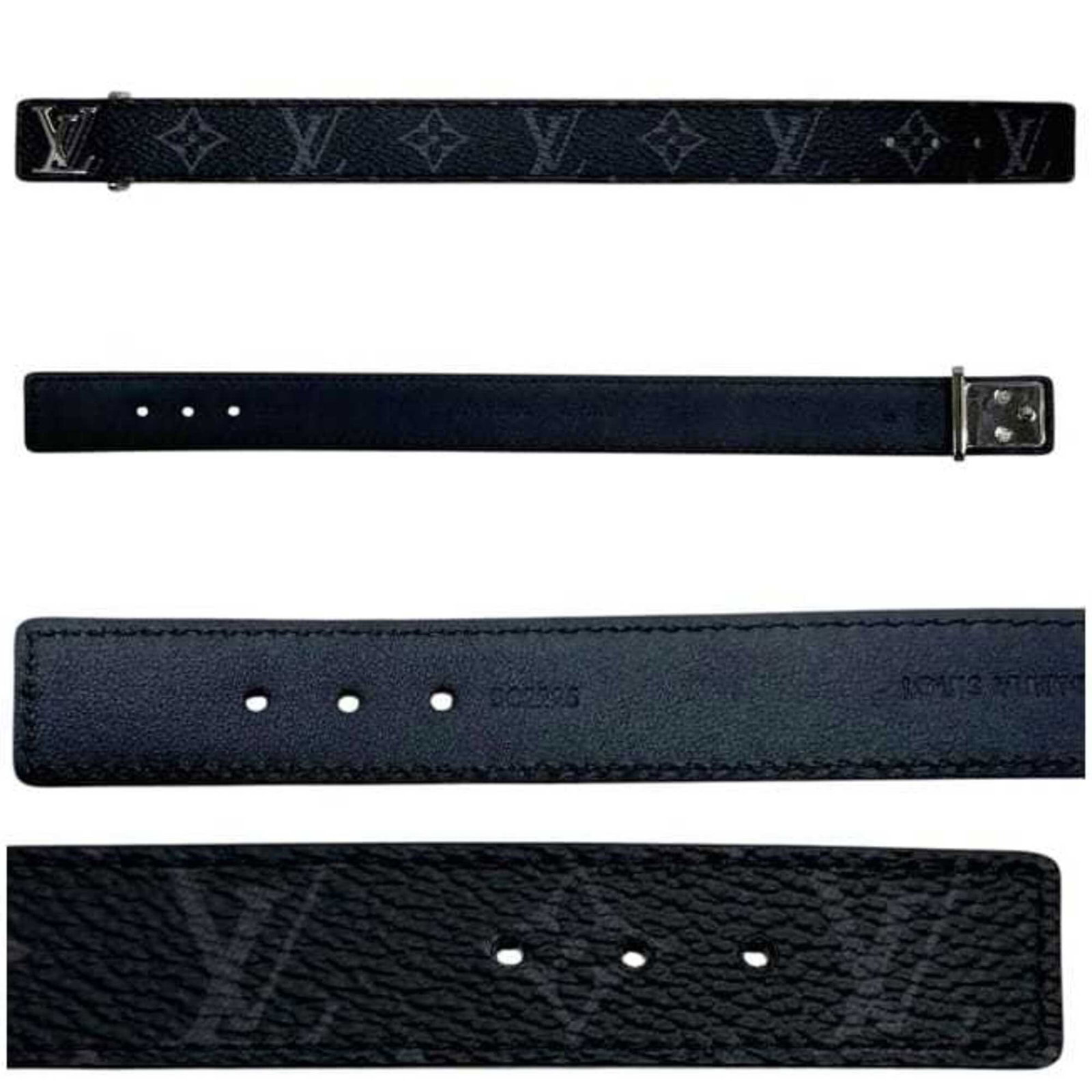 LOUIS VUITTON Charm Bracelet Monogram Eclipse - 6