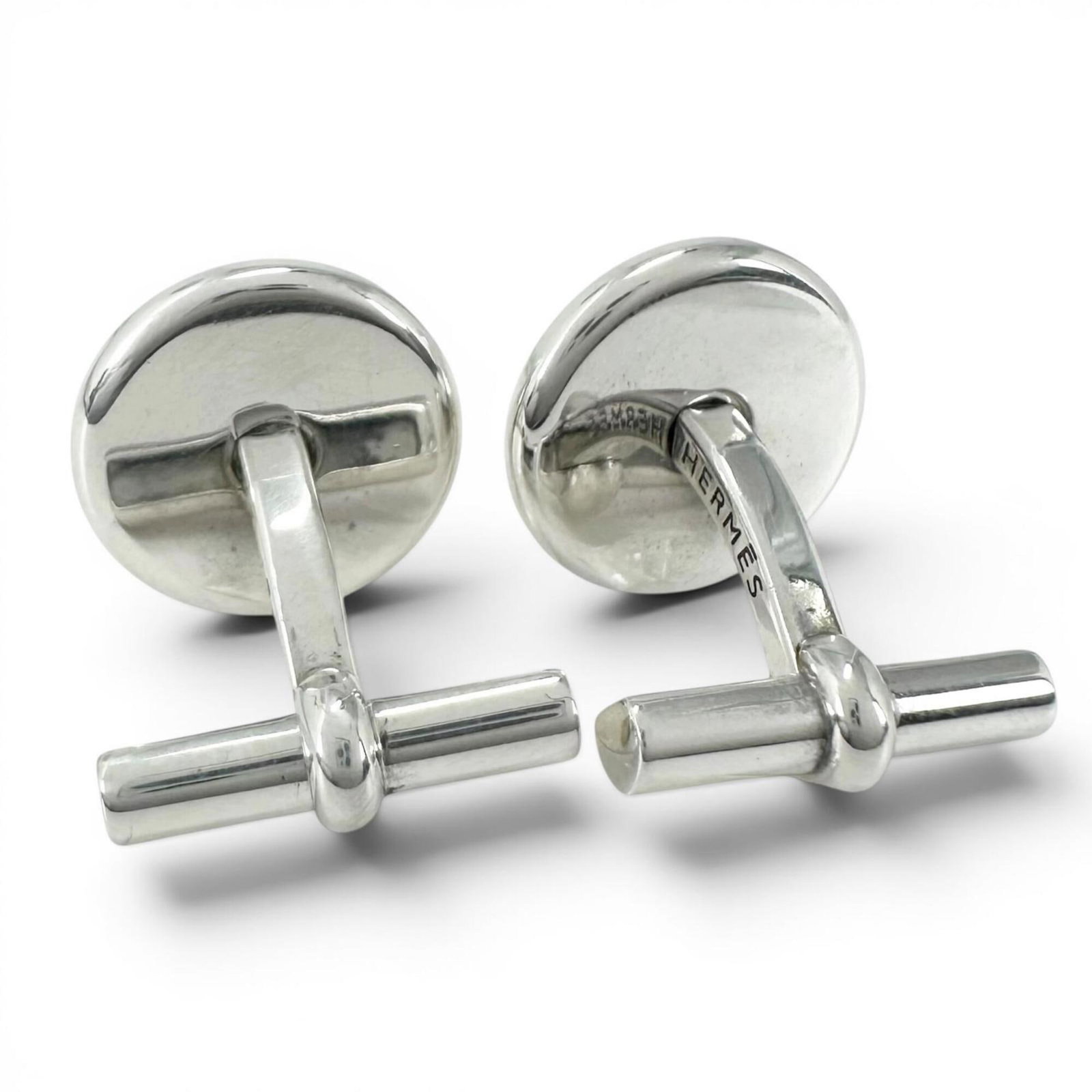 HERMES Cufflinks Silver 925 - 3