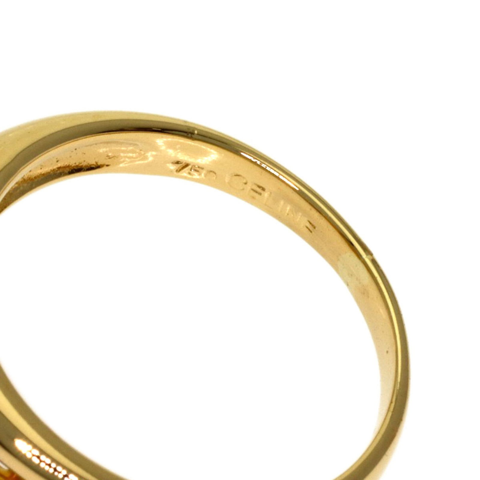 CELINE Band Ring Yellow - 5