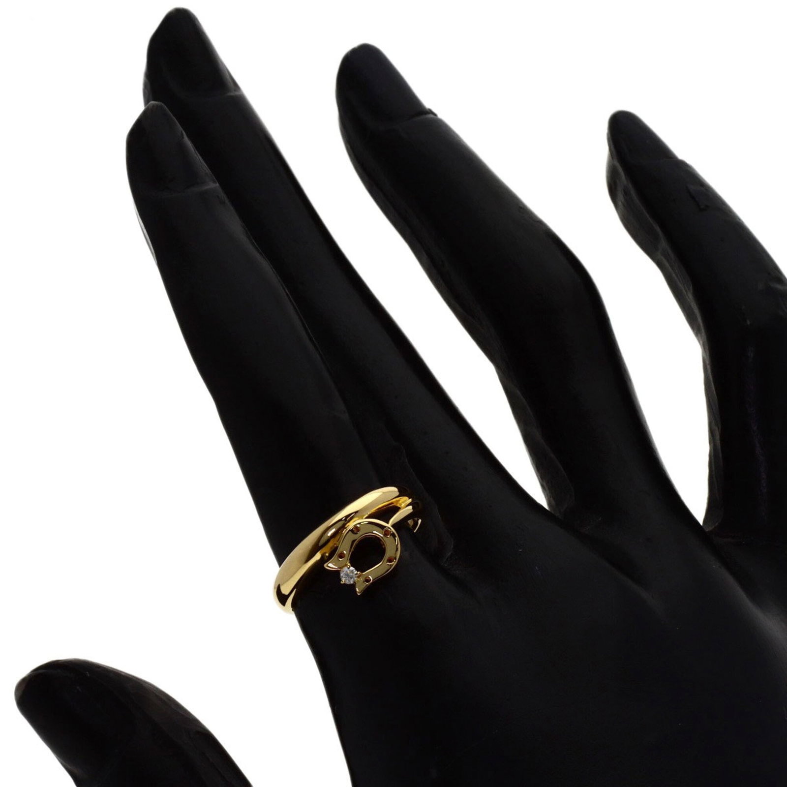 CELINE Band Ring Yellow - 7