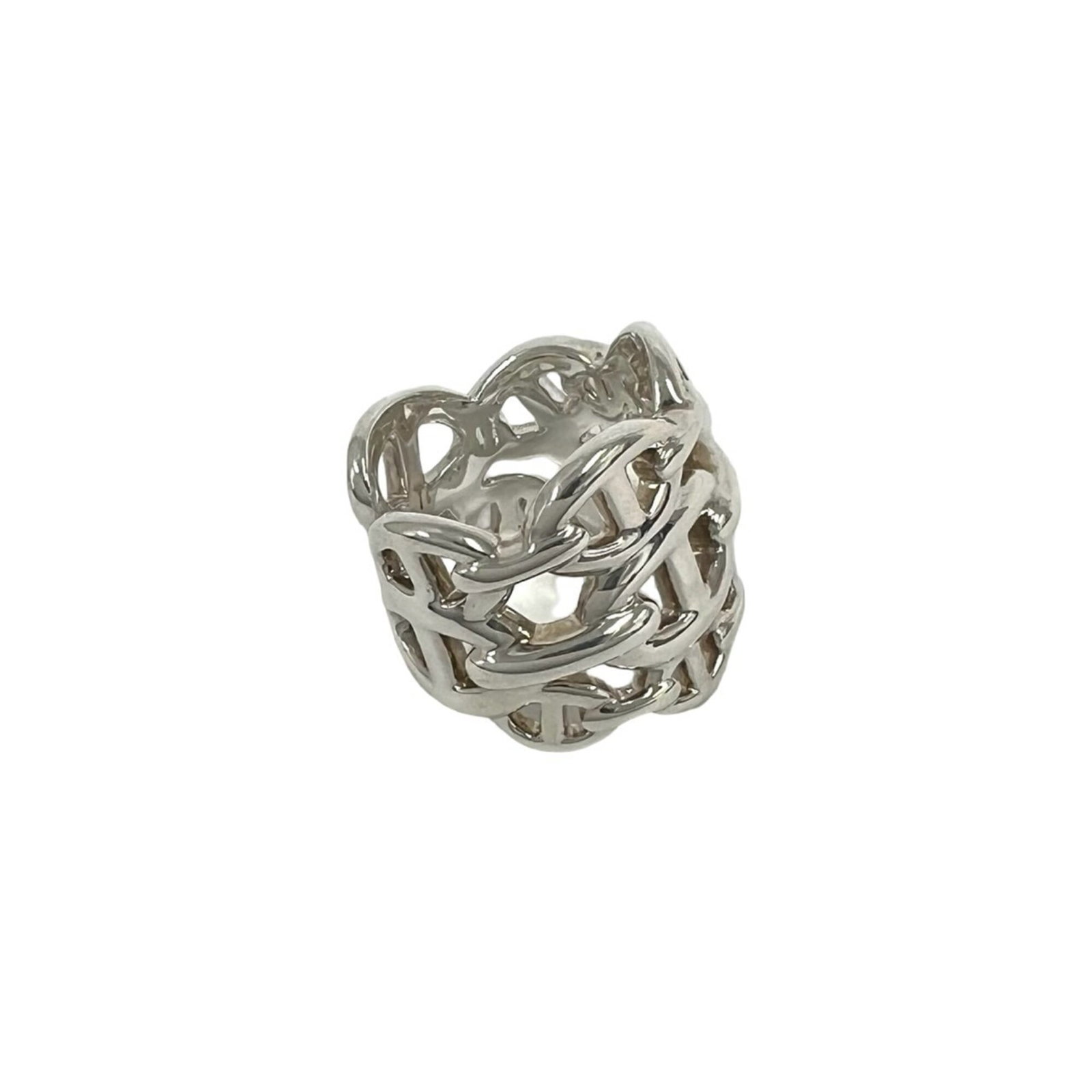 HERMES Band Ring Silver 925 - 5