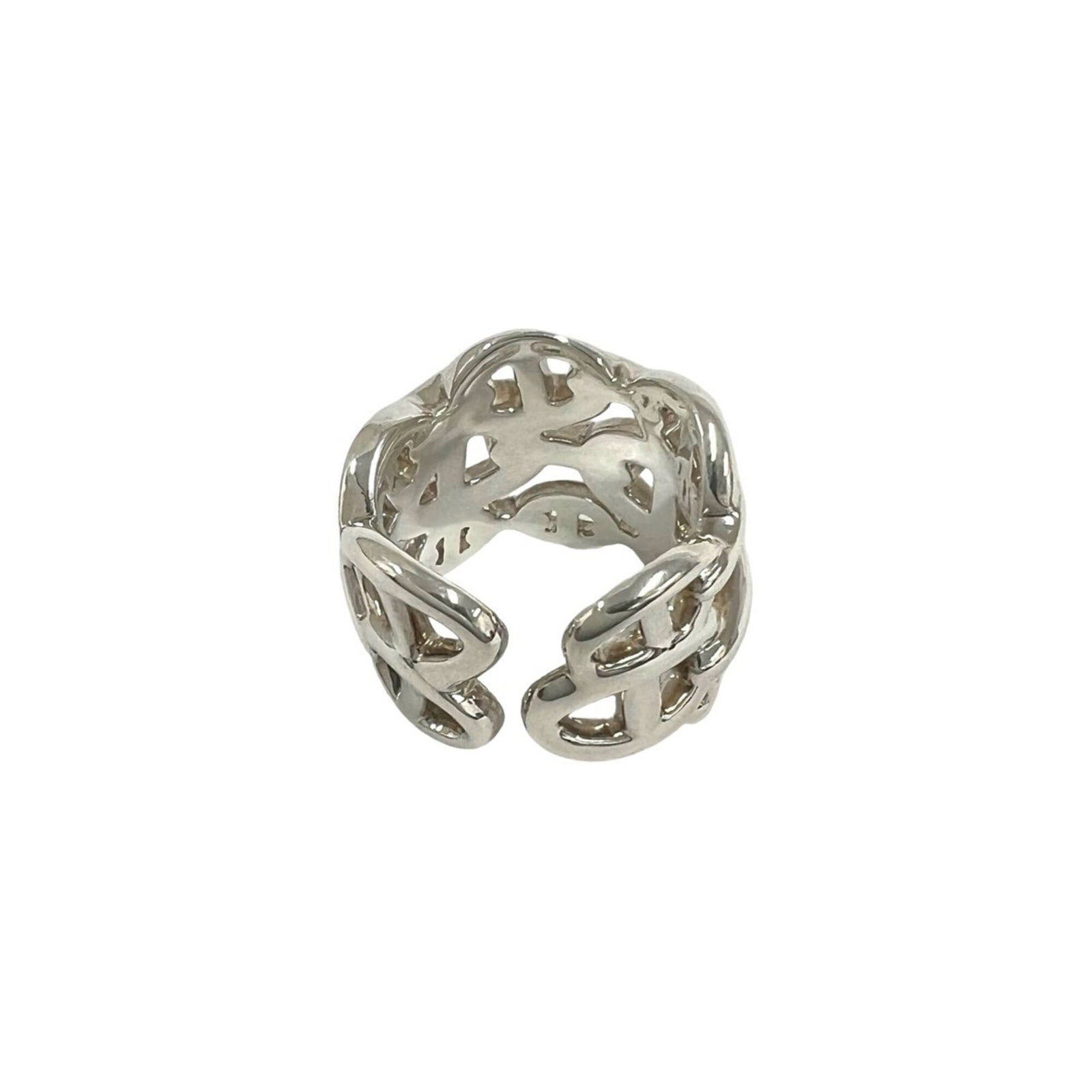 HERMES Band Ring Silver 925 - 6