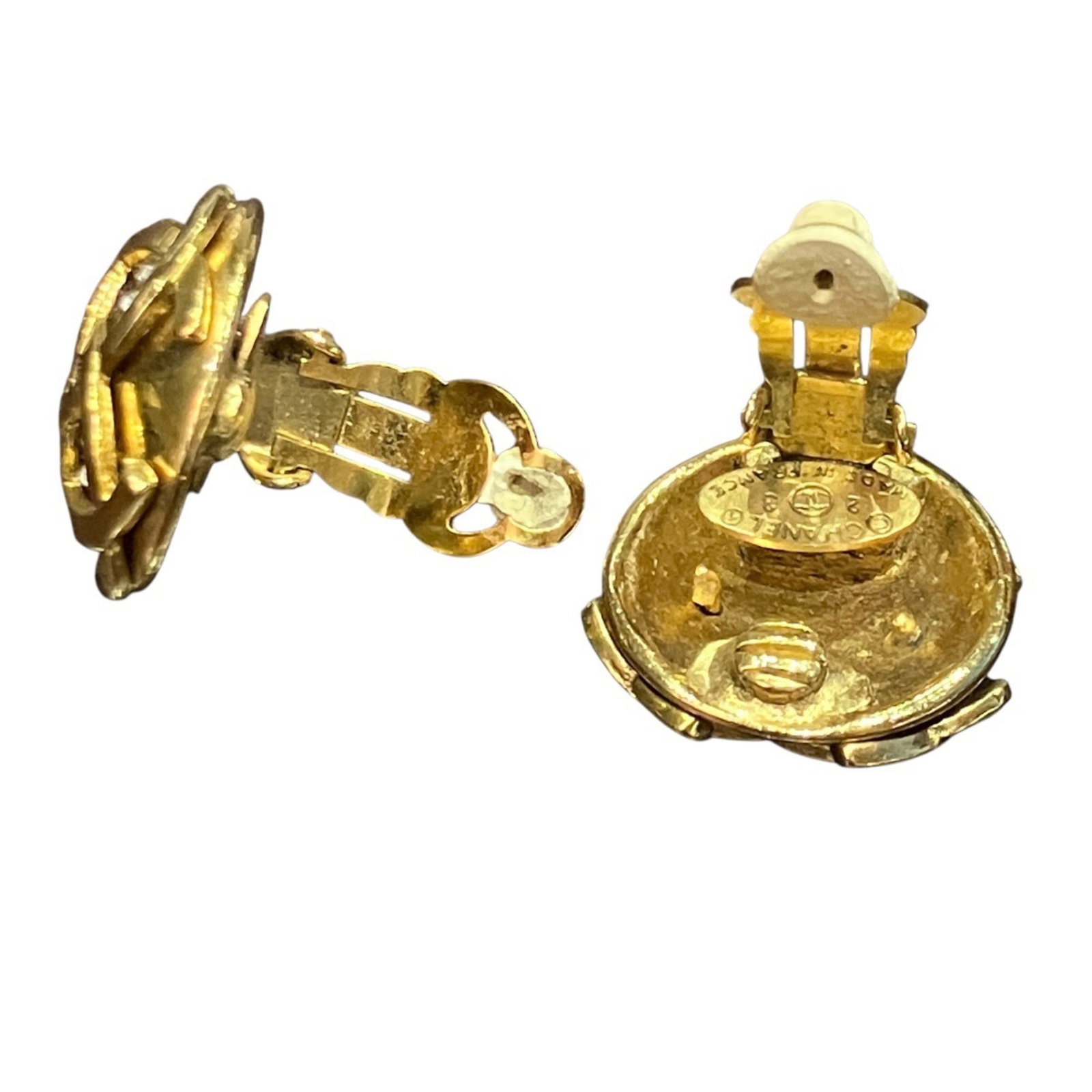 CHANEL Clip Earrings - 4