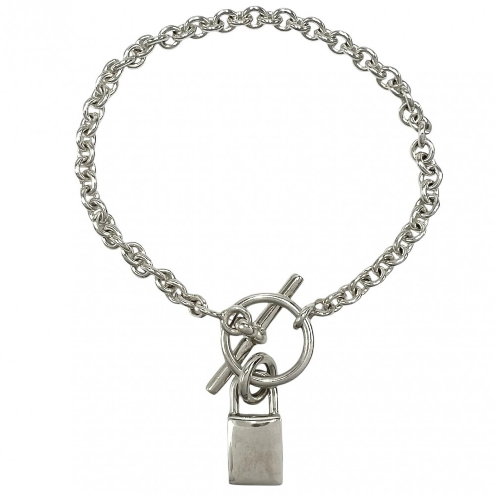 HERMES Charm Bracelet Silver 925 - 2