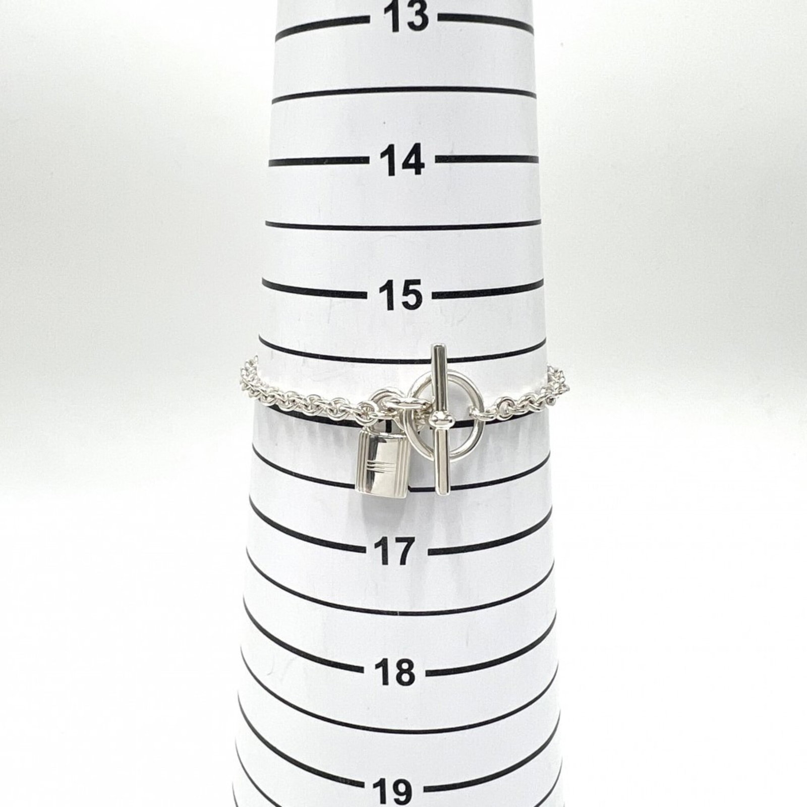 HERMES Charm Bracelet Silver 925 - 7