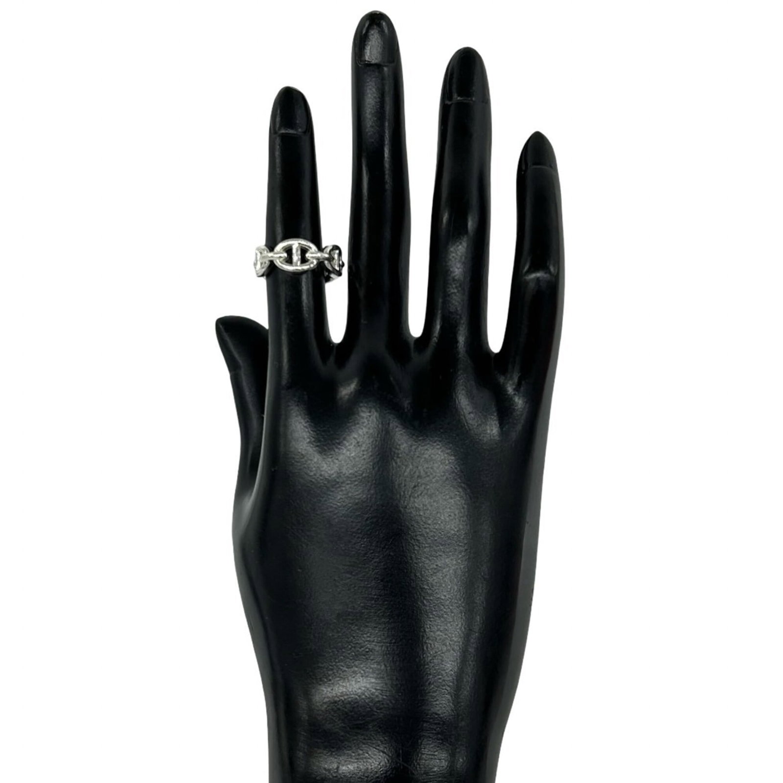 HERMES Band Ring Silver 925 - 2