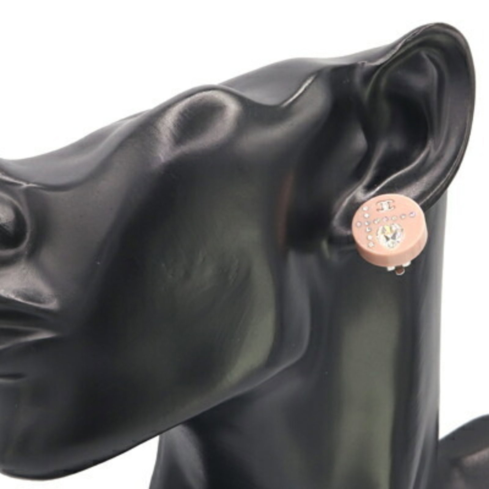 CHANEL Clip Earrings Plastic - 7