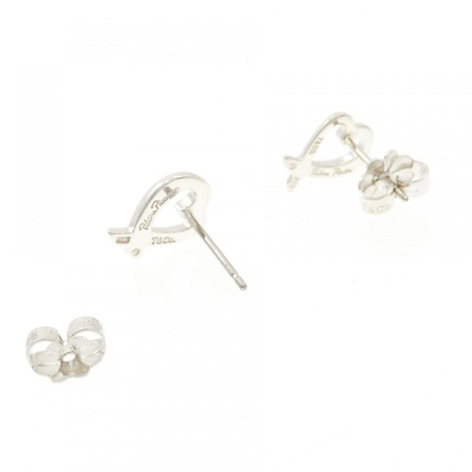 TIFFANY Stud Earrings Silver 925 - 3