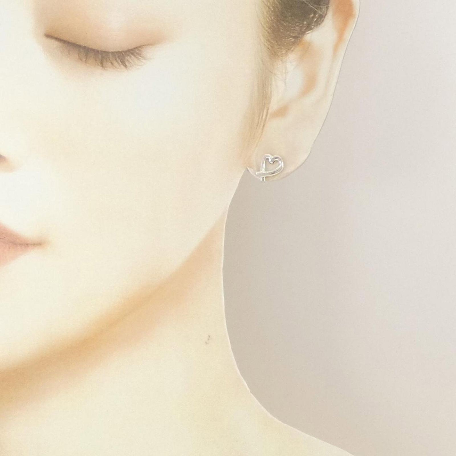 TIFFANY Stud Earrings Silver 925 - 4
