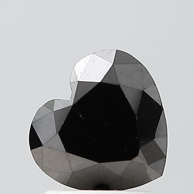 Heart 1.89ct Black VVS2 - Loose Natural Diamond: Heart 1.89ct Black VVS2 - Loose Natural Diamond Black VVS2 diamond with EX polish and symmetry, measuring 6.91L x 7.33W x 4.78H, offers a rare natural beauty. Certified as a 1.89ct loose diamond, its