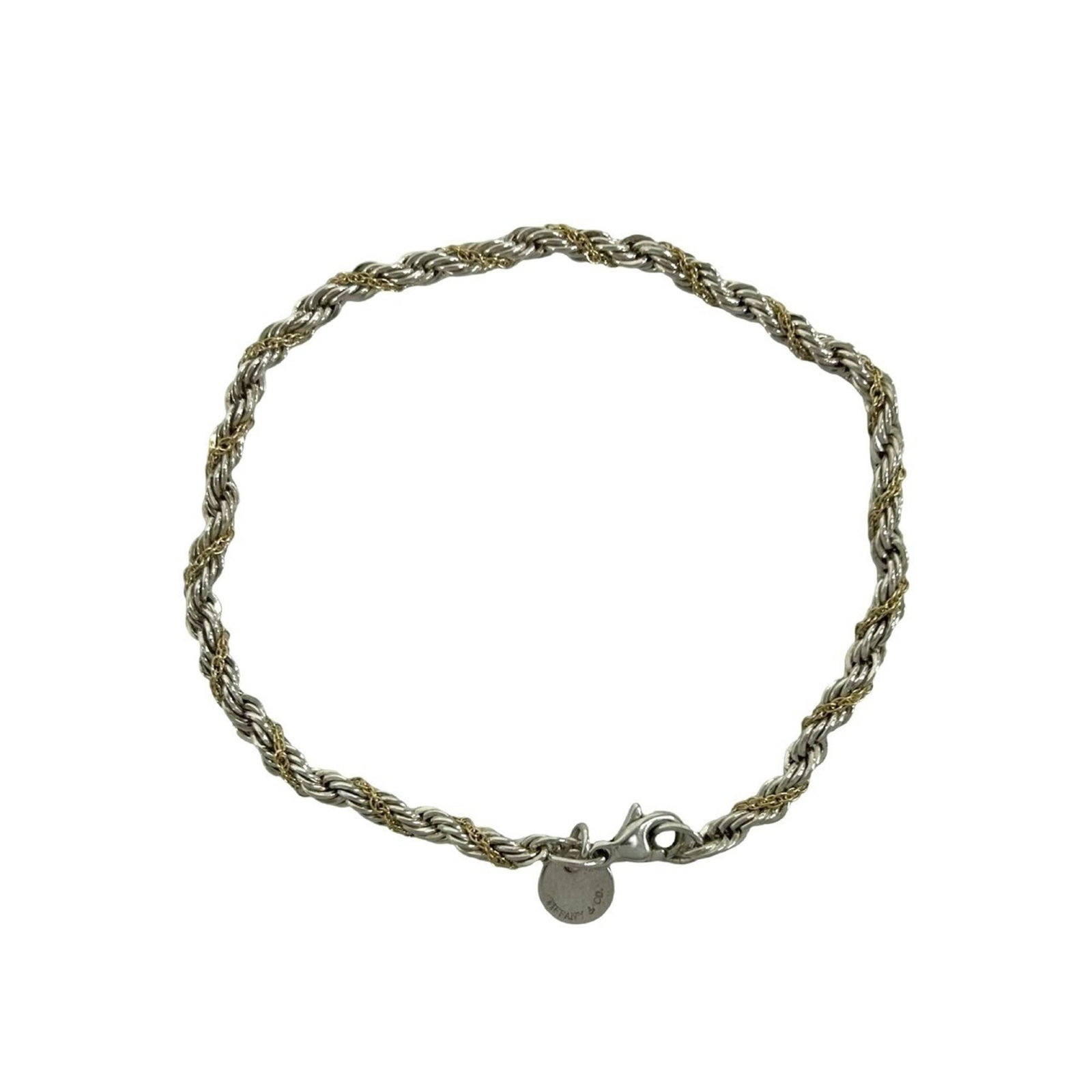 TIFFANY Charm Bracelet Gold (18K) Silver 925 (1 of 7)
