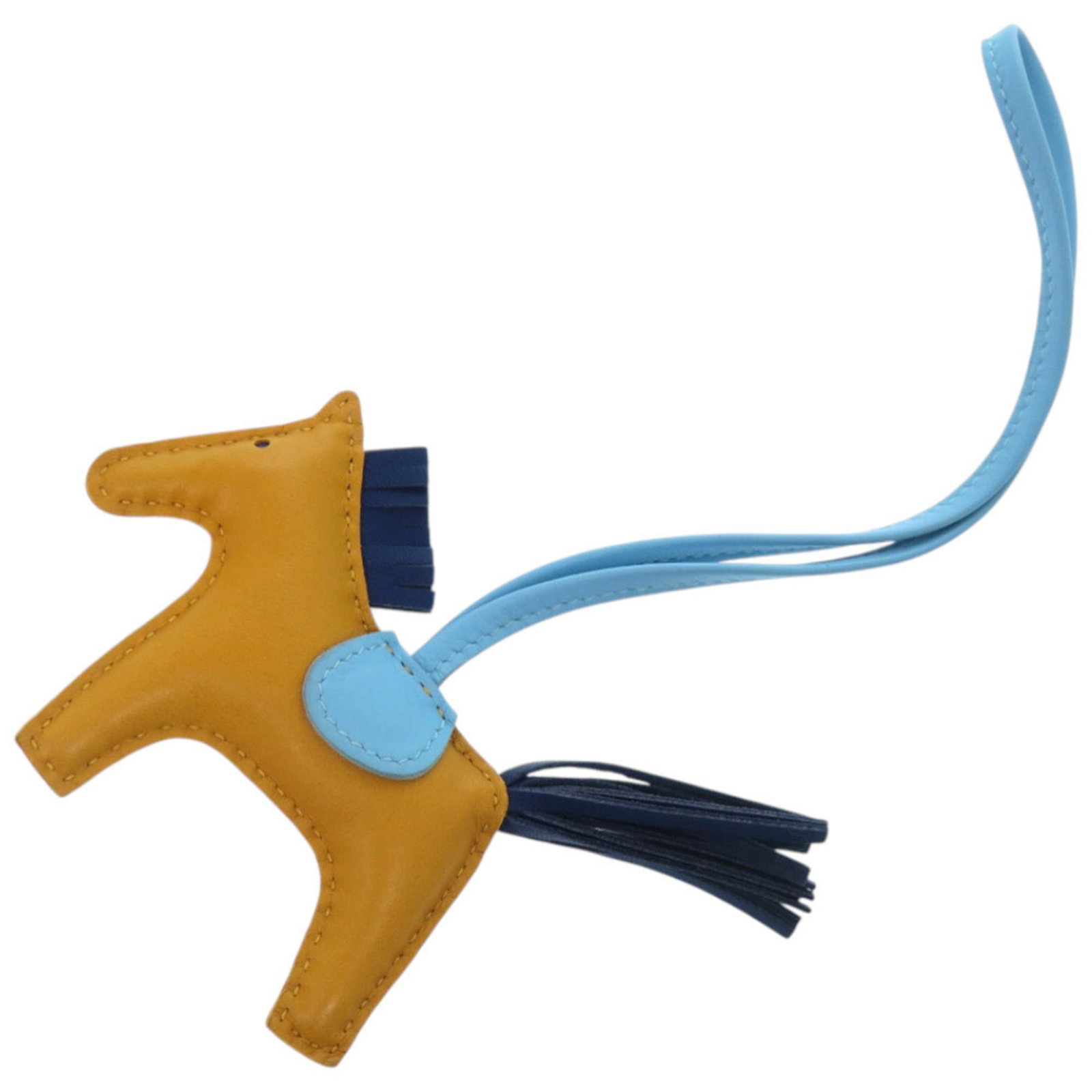 HERMES Handbag Charm Leather: HERMES Handbag Charm Leather Item Specifics: Brand: Hermes Type: Handbag charm Gender: Women Material: Leather Leather/Fur Type: Lambskin Size (HxWxD): 70.00mm x 95.00mm / 2.76'' x 3.74'' Condition: V