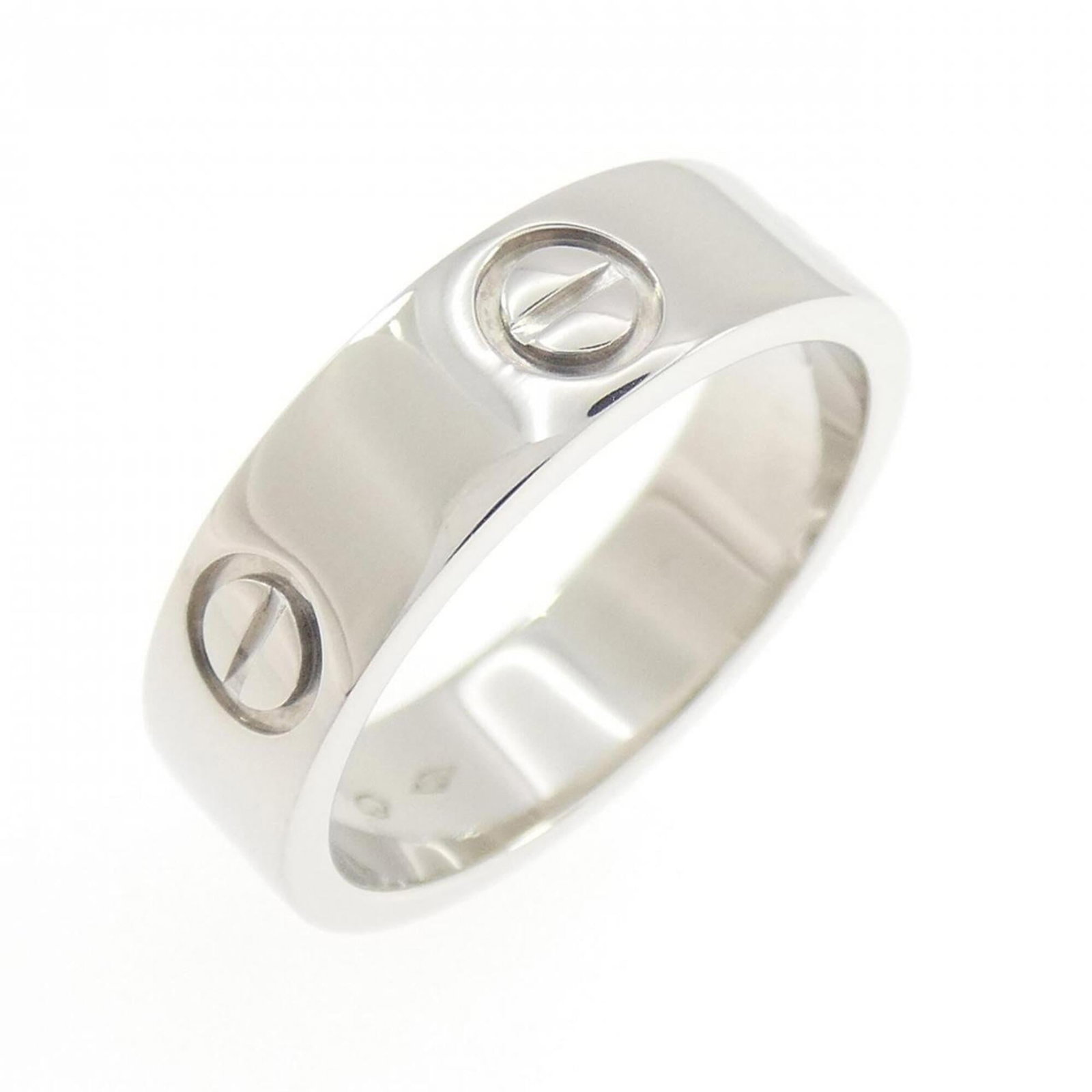 CARTIER Band Ring Platinum 950: CARTIER Band Ring Platinum 950 Platinum 950 Cartier Band Ring in Excellent Condition. This like new band ring features platinum 950 material and boasts a sleek, sophisticated design. With its 54 US si