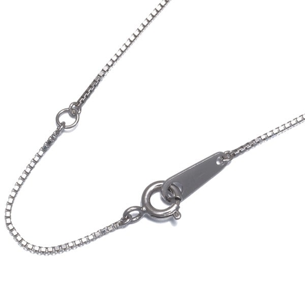 Box Chain Necklace 40Cm 18K 750 White Gold (1 of 3)