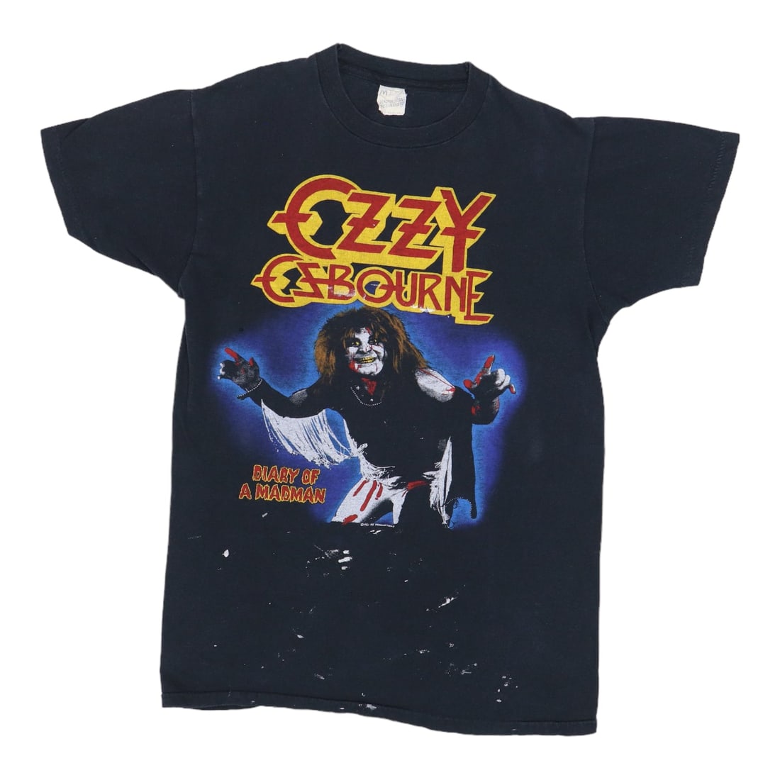 1981 Ozzy Osbourne Diary Of A Madman Shirt: 1981 Ozzy Osbourne Diary Of A Madman Shirt The 1981 Ozzy Osbourne Diary Of A Madman Shirt is a rare and iconic piece of rock 'n' roll history, featuring the iconic album artwork on a high-quality shir
