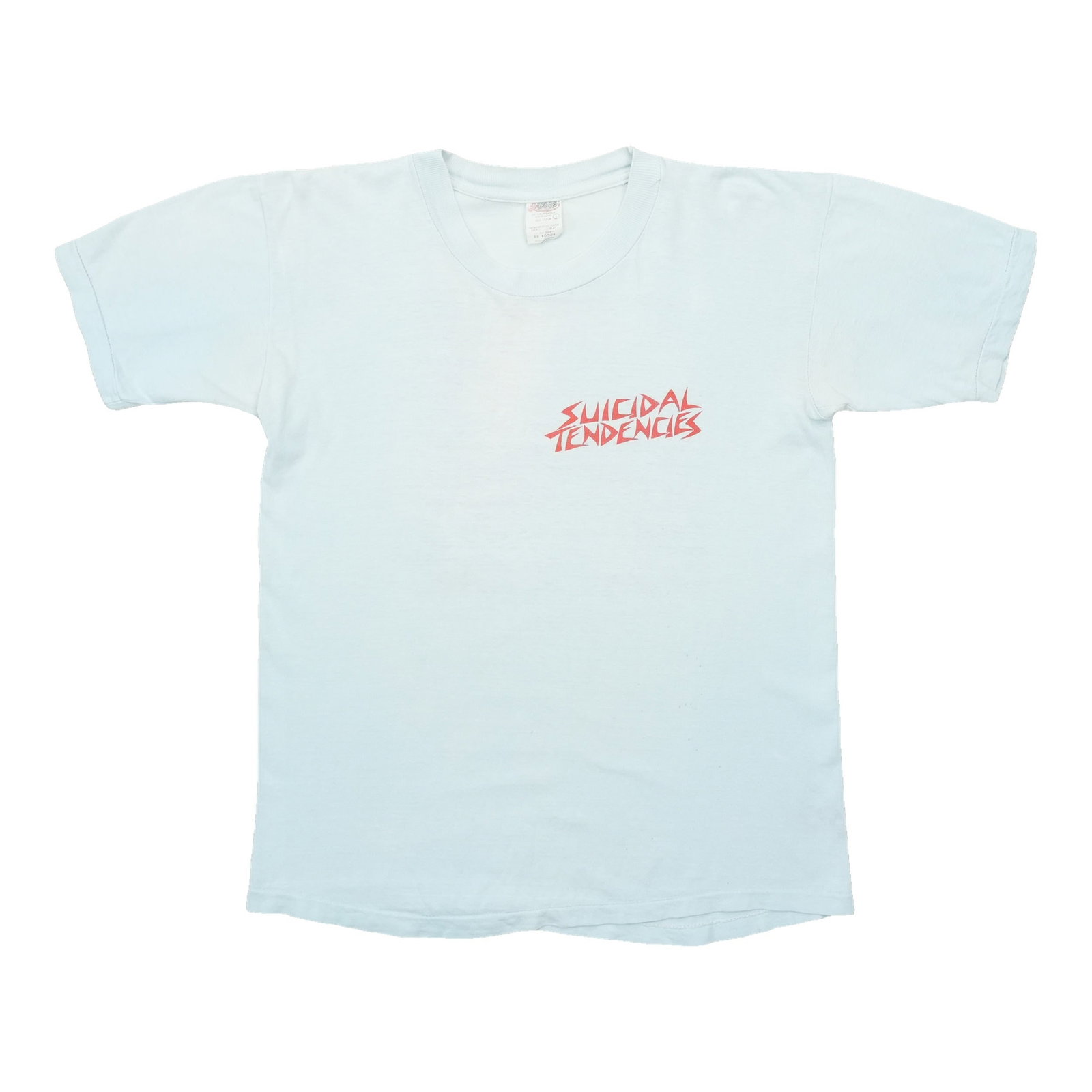 Suicidal Tendencies 1980s Shirt Venice: Suicidal Tendencies 1980s Shirt Venice Suicidal Tendencies 1980s Shirt - A nostalgic piece of punk rock history, this iconic Venice tour shirt from the 1980s is a must-have for fans of the legendary b