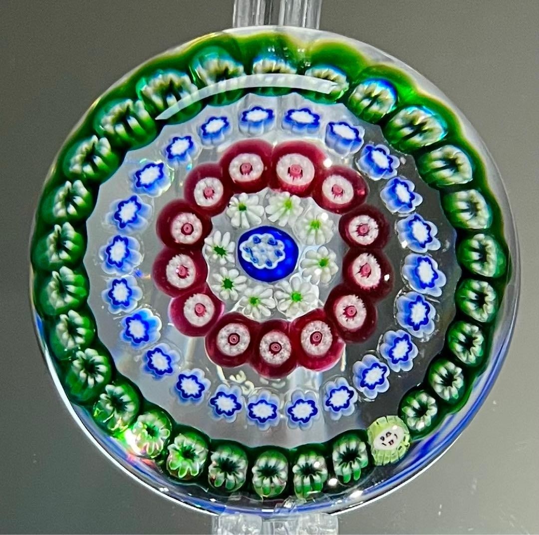 Millefiori Art Glass Collectible Ornament Baccarat Paperweight: Millefiori Art Glass Collectible Ornament Baccarat Paperweight Item Specifics: Primary Material: Glass Color: NA Material: Crystal California Prop 65 Warning: NA Brand: Baccarat Country/Region Of Orig