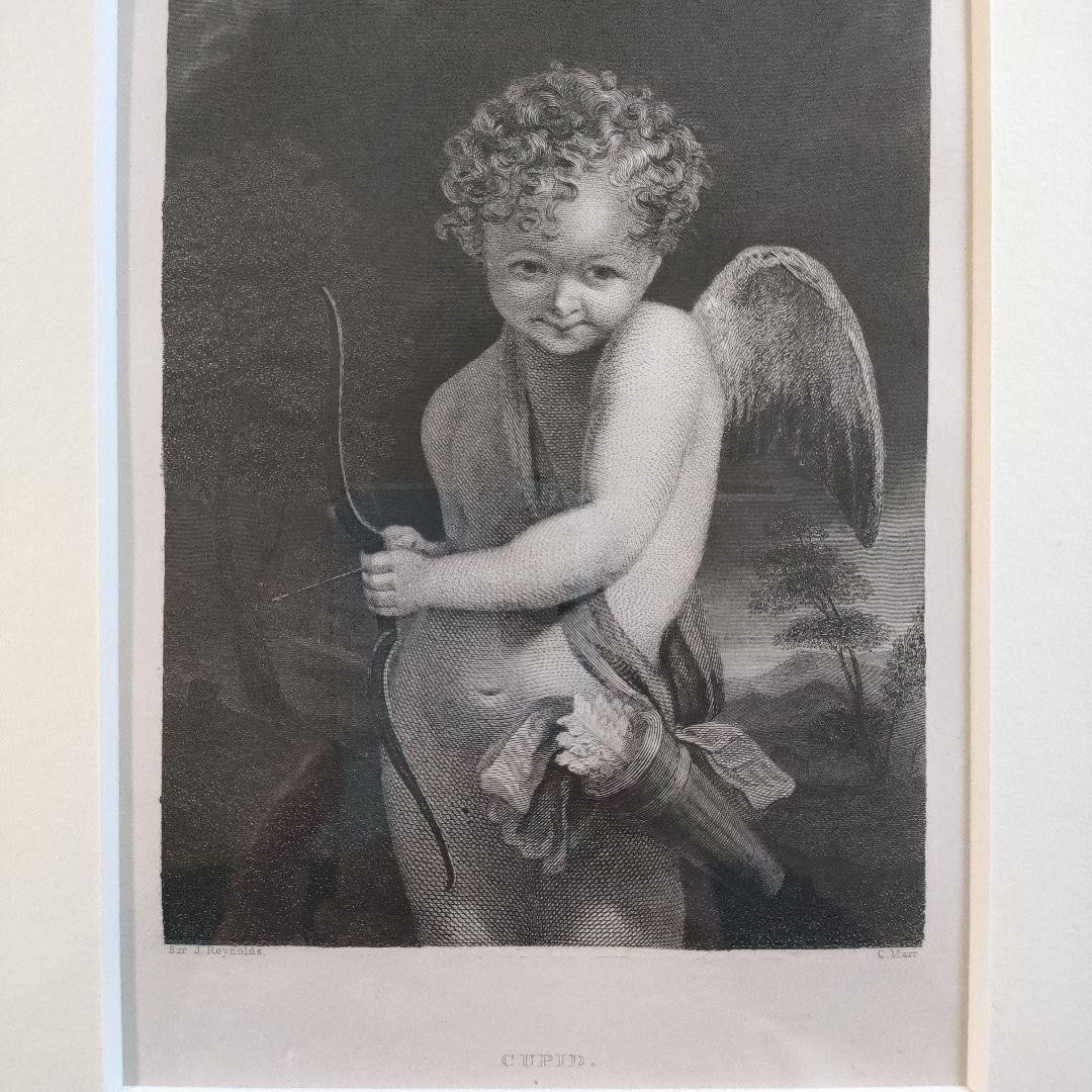 Cupid Framed Print Heliogravure Antique Engraving by Joshua Reynolds: Cupid Framed Print Heliogravure Antique Engraving by Joshua Reynolds Item Specifics: Artist: Joshua Reynolds Unit Of Sale: Single Piece Signed By: Richard Spare Image Orientation: Portrait Size: Mediu