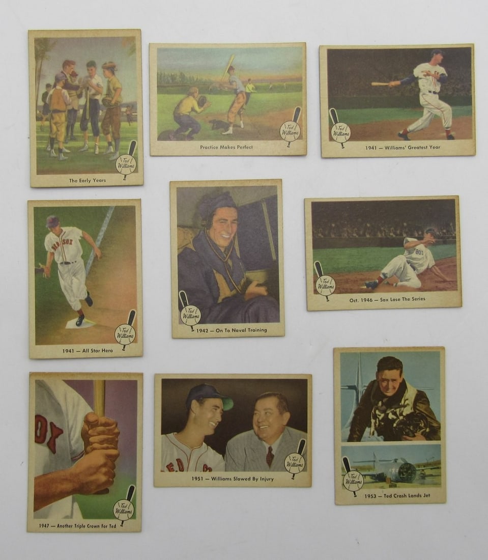 Ted Williams 1959 Fleer Baseball Cards 15 (1 of 6)