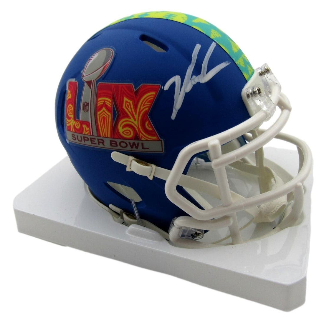 Jalen Carter Signed/ Autographed Super Bowl 59 Mini Helmet Eagles PSA/ DNA 193665: Jalen Carter Signed/ Autographed Super Bowl 59 Mini Helmet Eagles PSA/ DNA 193665 Item Specifics: Autograph Authentication: Professional Sports Authenticator (PSA) Original/Reprint: Original Player: J
