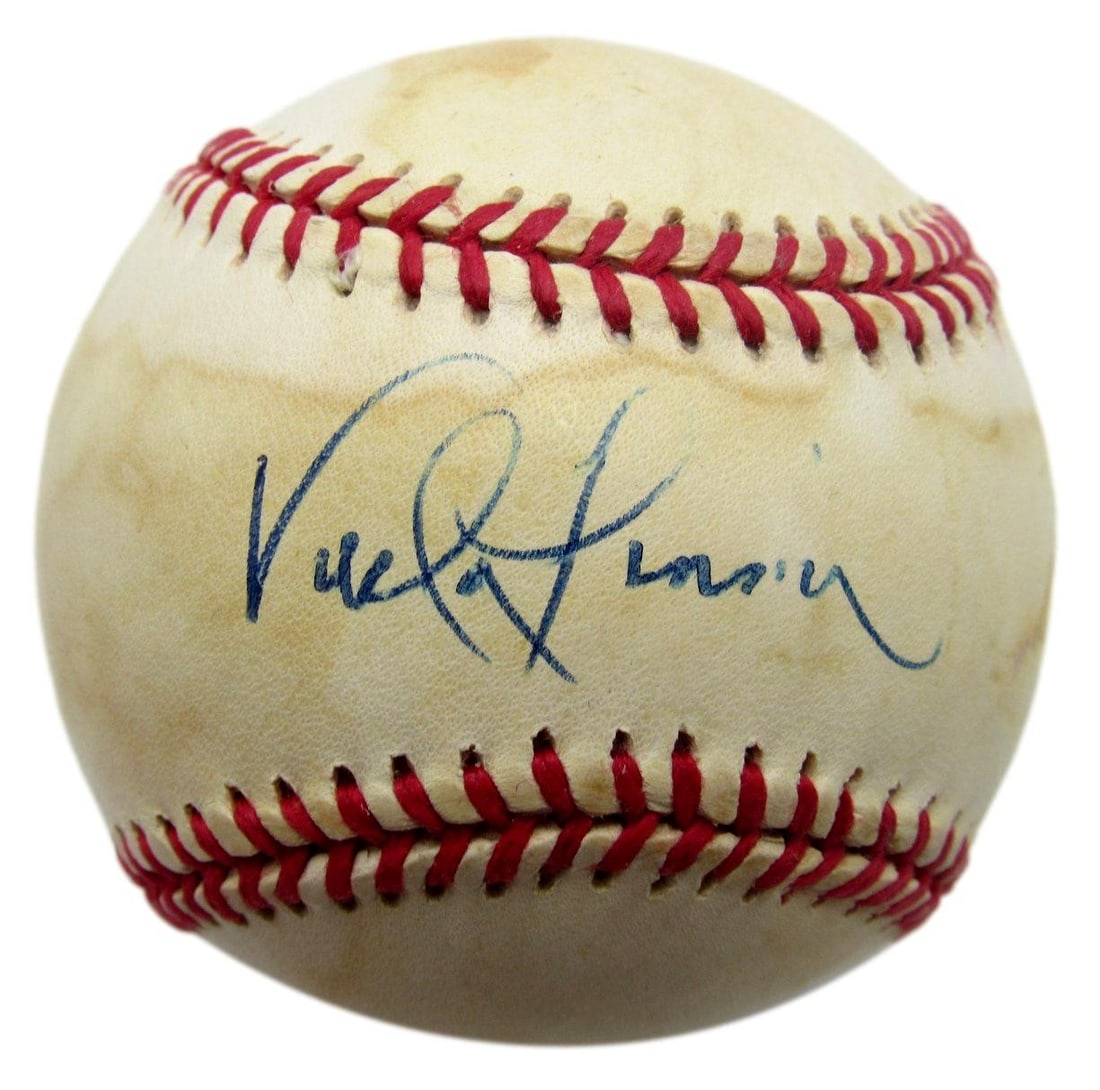 Vada Pinson Signed/ Autographed ONL Baseball Cincinnati Reds JSA 212652 (1 of 2)