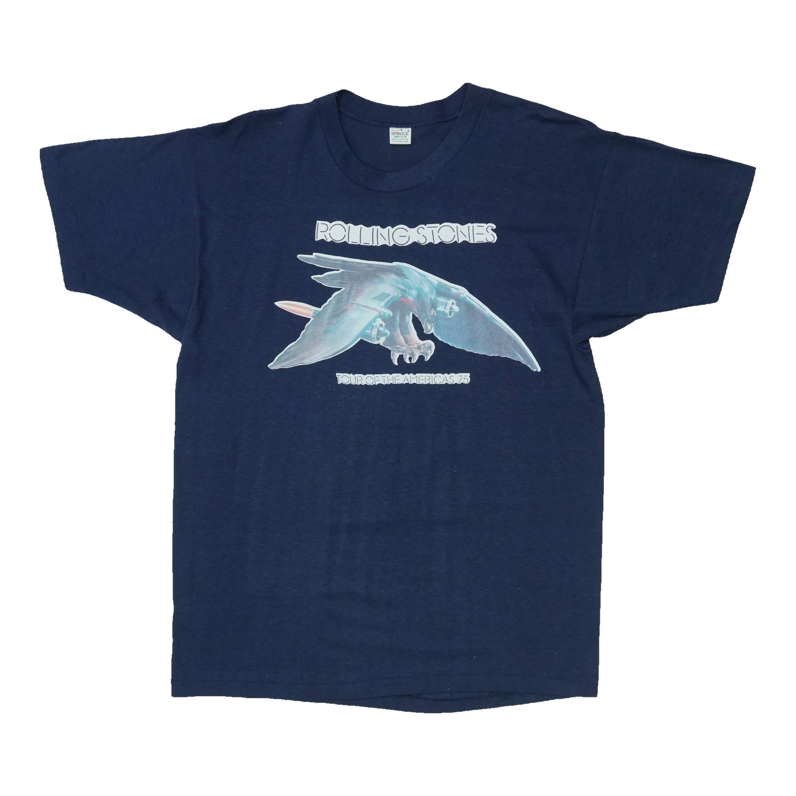 Tour of the Americas by Rolling Stones 1975 Shirt: Tour of the Americas by Rolling Stones 1975 Shirt Authentic Rolling Stones 1975 Tour of the Americas by Rolling Stones tour shirt, featuring the iconic design and photographs from the historic tour. T