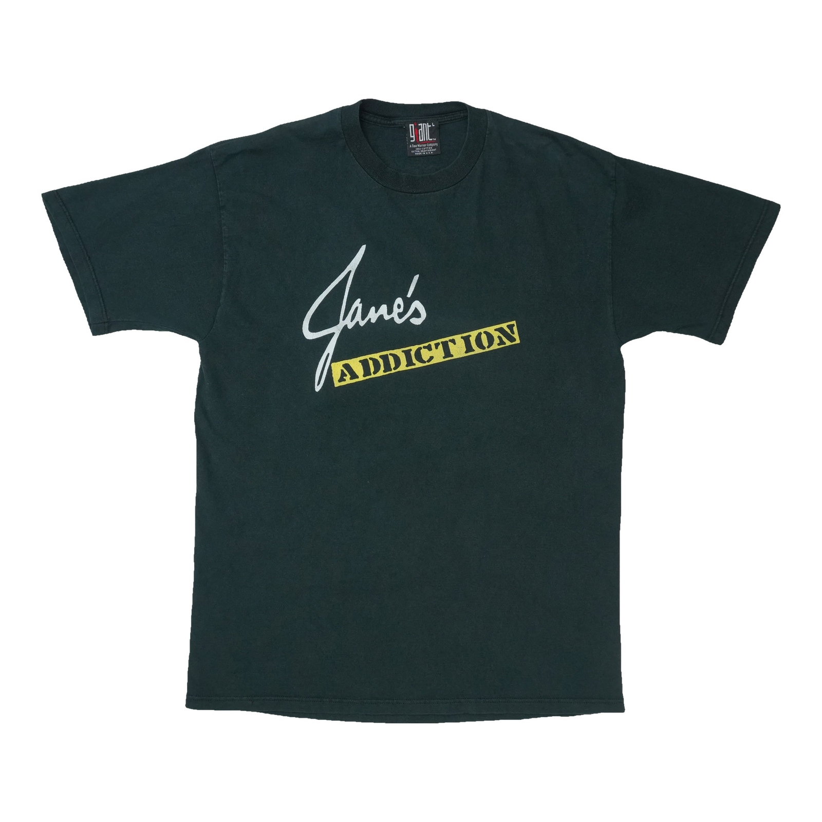 Janes Addiction Shirt 1997: Janes Addiction Shirt 1997 Authentic 1997 Jane's Addiction tour tee, featuring the iconic band's logo and design. This vintage shirt has been carefully evaluated and is now available for bidding. A gr