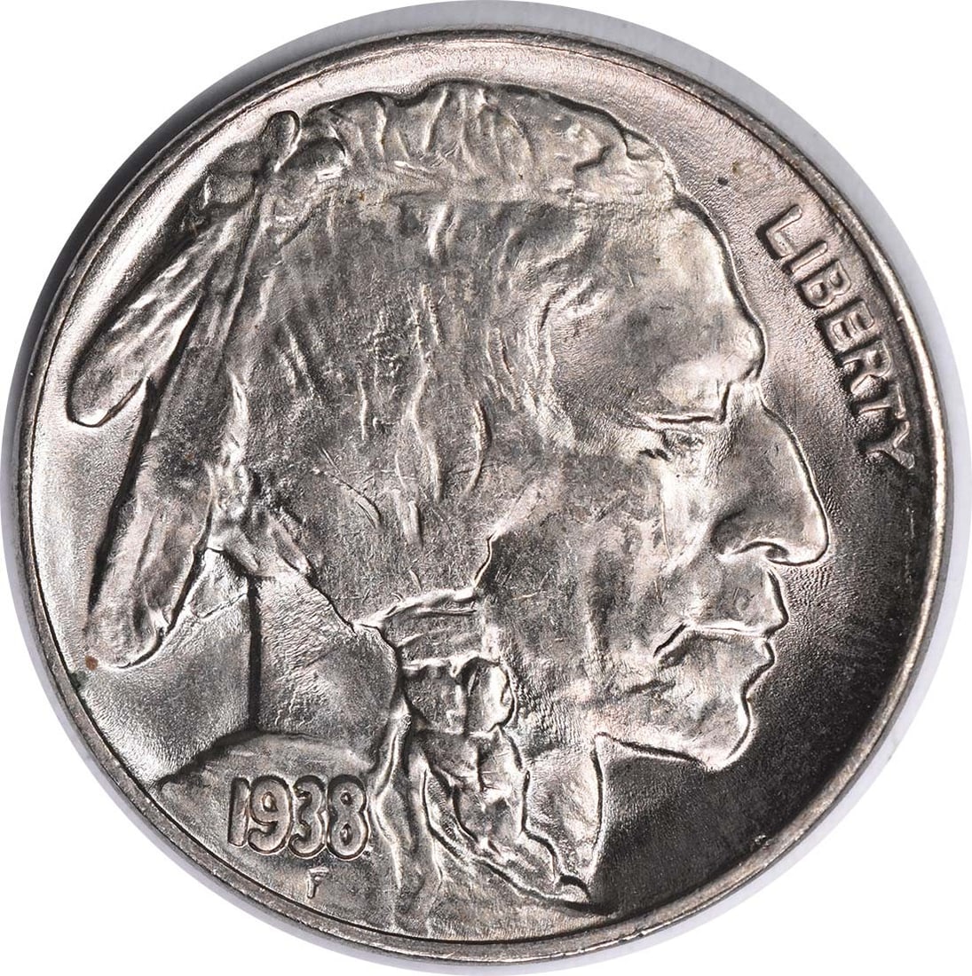1938 D Buffalo Nickel OMM 2 FS-512 Choice BU Uncertified: 1938 D Buffalo Nickel OMM 2 FS-512 Choice BU Uncertified Choice BU 1938 D Buffalo Nickel OMM 2 FS-512 Uncertified. This 1938 D Buffalo Nickel features a Choice BU (Brilliant Uncirculated) grade, indic