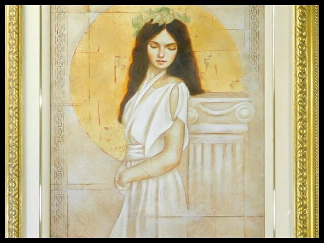 J.D. Parrish Pastel Painting 'Calm' F25, Framed, Ancient Greek Theme, American: J.D. Parrish Pastel Painting 'Calm' F25, Framed, Ancient Greek Theme, American Item Specifics: Artist: J.D. Parrish Unit Of Sale: Single Piece Signed By: J.D. Parrish Size: Large Signed: Yes
