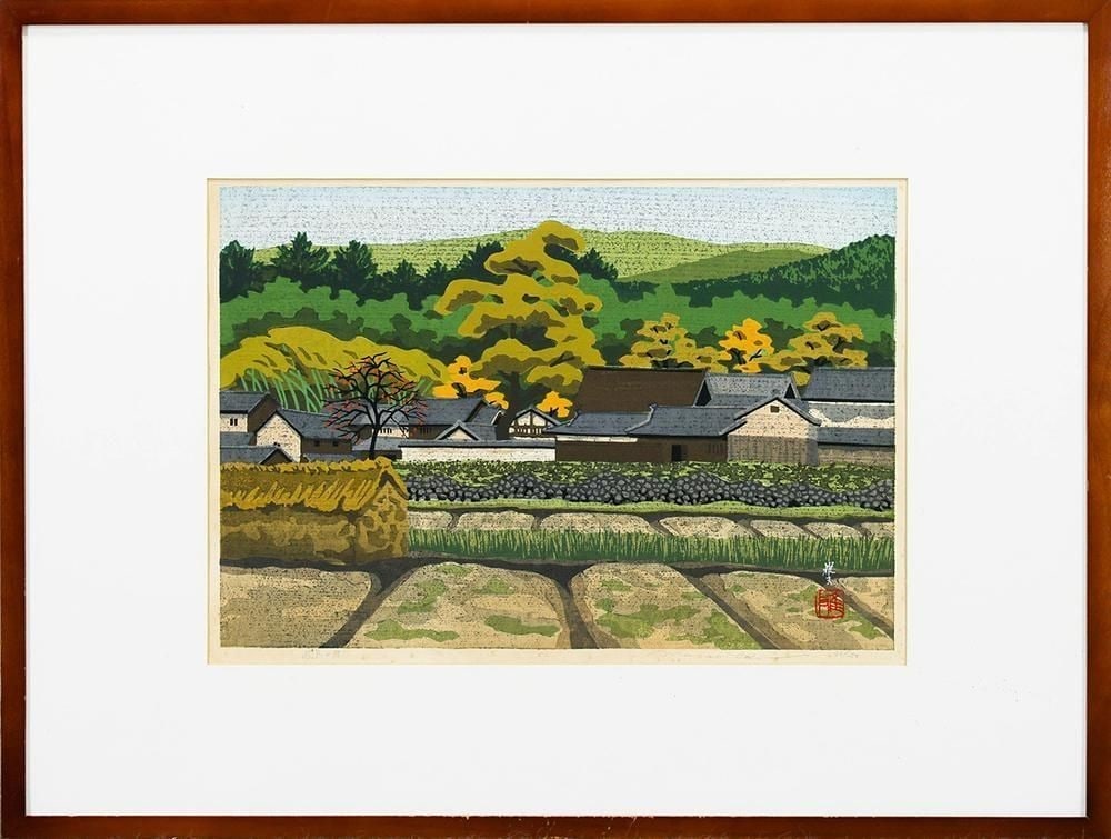 Masao Ido Woodblock 1983 Signed ED 96/ 150 Framed Japanese authentic Print: Masao Ido Woodblock 1983 Signed ED 96/ 150 Framed Japanese authentic Print Item Specifics: Brand: Ido Masao Primary Material: NA Size: 15x10 Color: NA Region Of Origin: NA Age: NA Maker: Ido Masao Cal