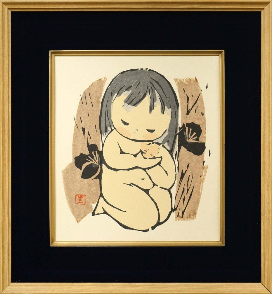 Kono Kaoru Japanese Art Signed Collectible Framed Plum Woodblock Print Girl: Kono Kaoru Japanese Art Signed Collectible Framed Plum Woodblock Print Girl Item Specifics: Region Of Origin: Japan Product Disclaimer: Please review the full description and photos. Lithographs may b