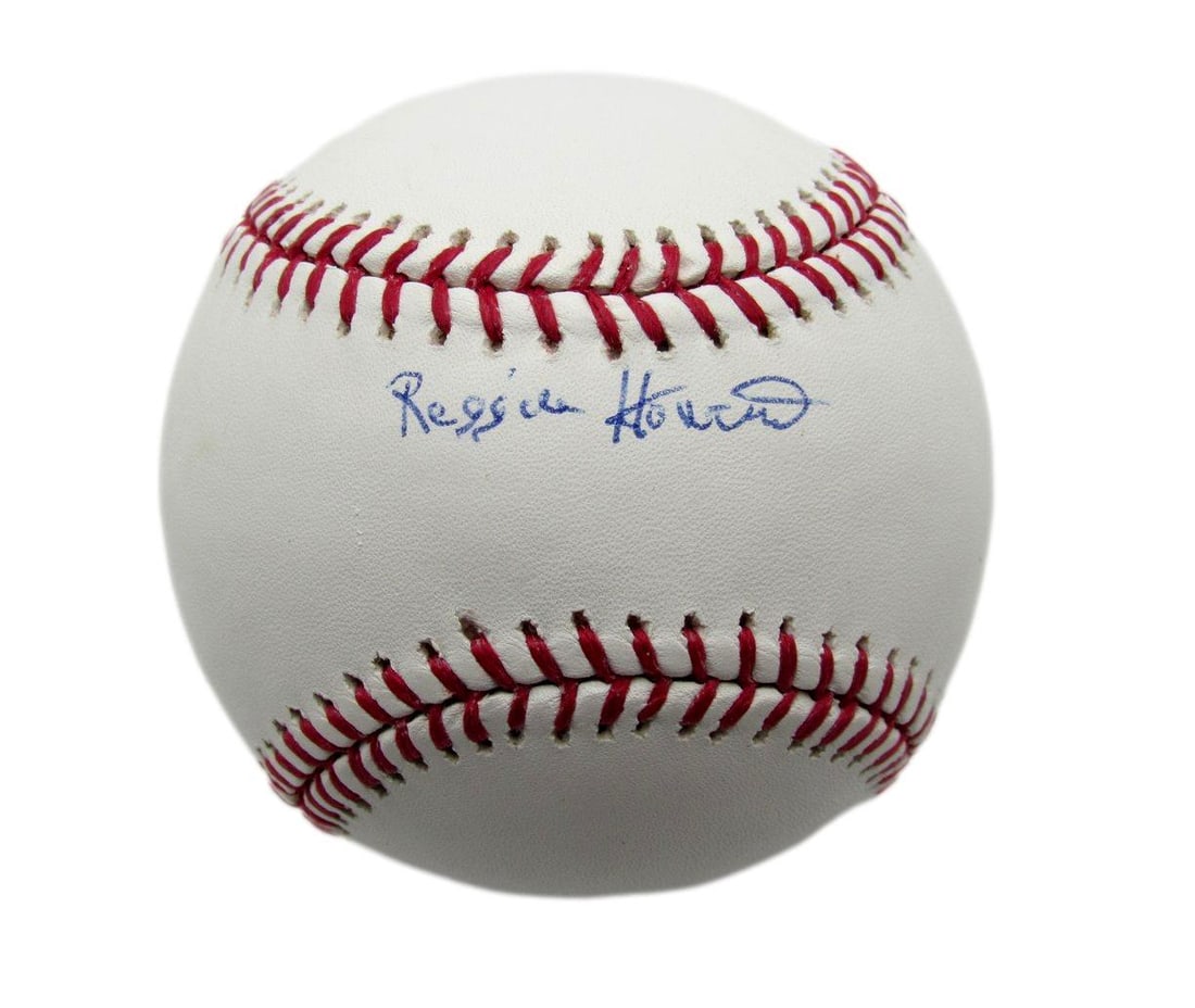 Signed Reggie Howard OML Baseball Negro League Indianapolis Clowns PSA (1 of 3)