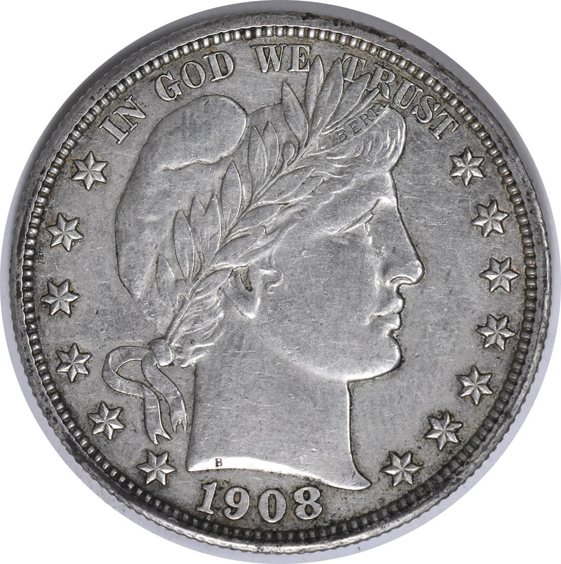 Silver Half Dollar 1908 Barber AU Uncertified: Silver Half Dollar 1908 Barber AU Uncertified The 1908 Barber Half Dollar is a stunning example of early American coinage, featuring the iconic Barber design and a rich silver composition. This circul