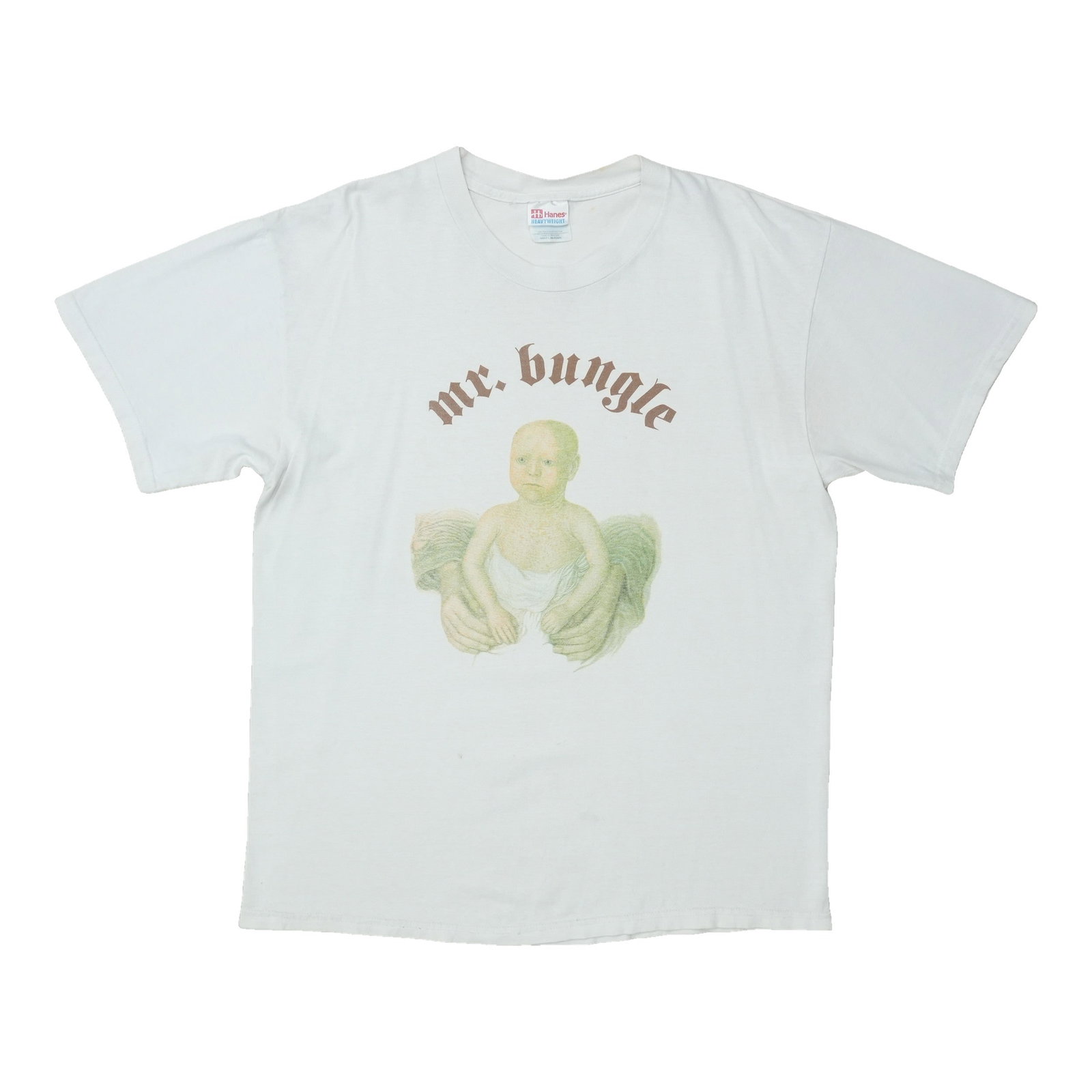 1990s Mr Bungle Shirt: 1990s Mr Bungle Shirt Authentic 1990s Mr. Bungle tour tee, featuring the iconic band's logo and design. This vintage shirt is a must-have for fans of the eclectic and experimental group, offering a un