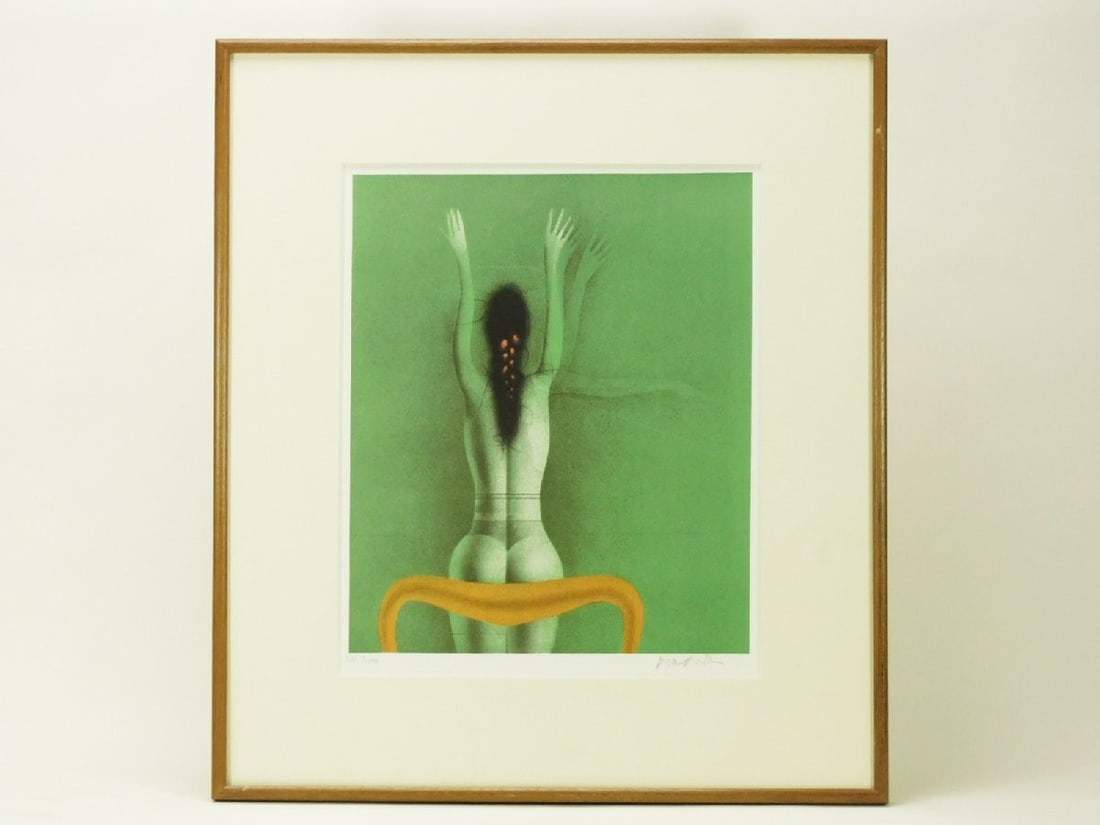 Paul Wunderlich Lithograph 1977 Signed Edition 321/ 3000 Framed With Box: Paul Wunderlich Lithograph 1977 Signed Edition 321/ 3000 Framed With Box Item Specifics: Unit Of Sale: Single Piece Artist: Paul Wunderlich Signed By: Paul Wunderlich Image Orientation: Portrait Signe