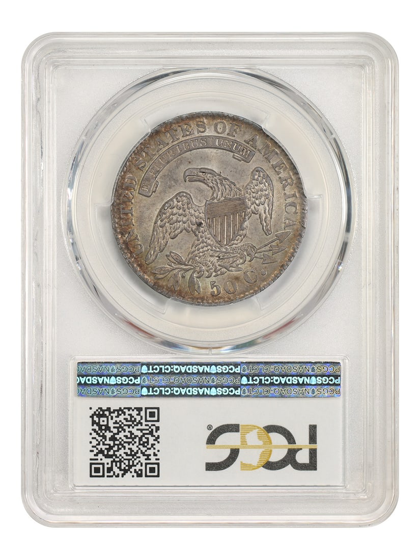 PCGS CAC MS63 Half Dollar Capped Bust - 2