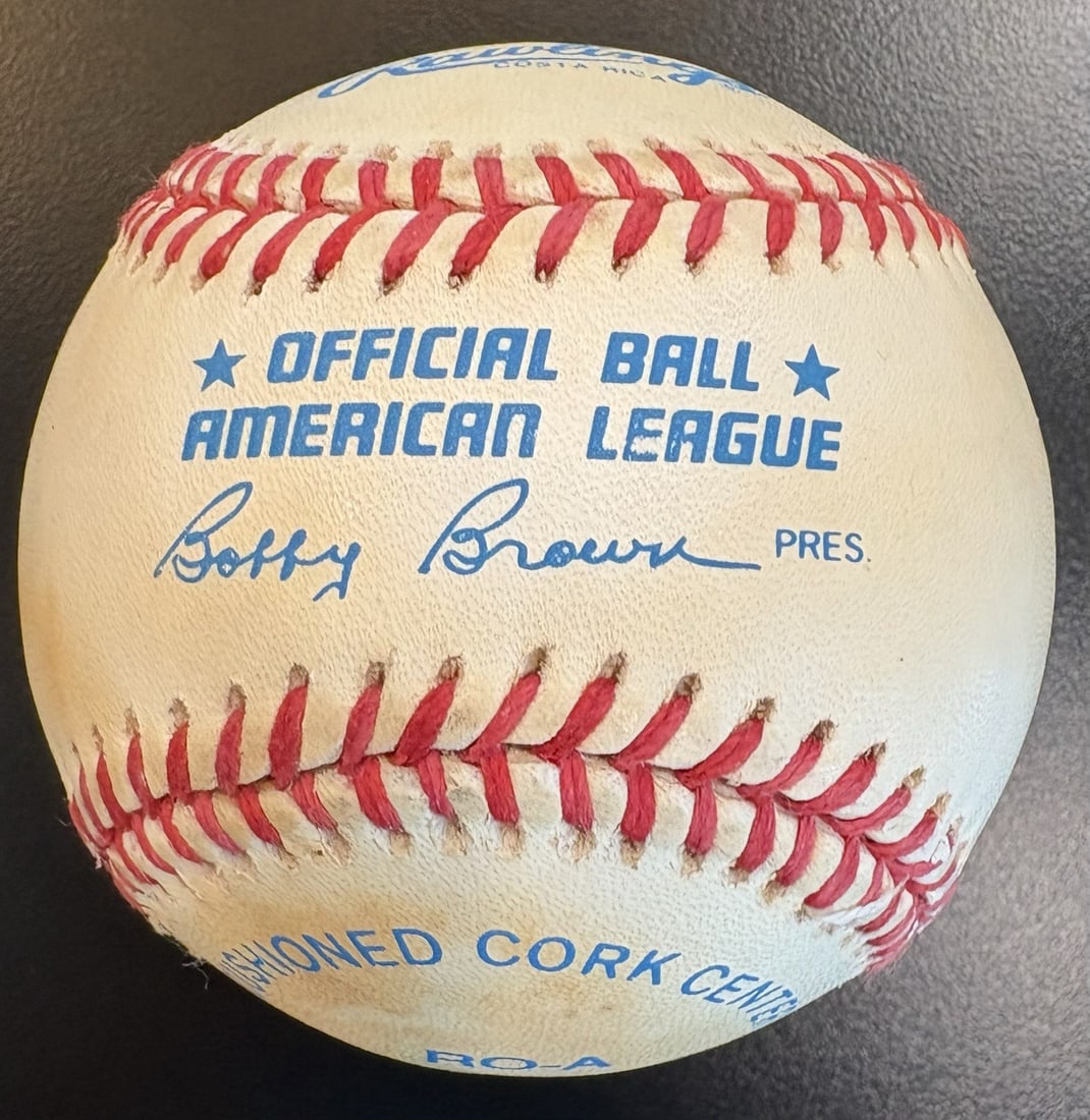 JOHNSON RANDY SIGNED BASEBALL JSA LOA - 3
