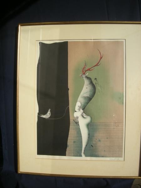 Paul Wunderlich Signed Color Lithograph Print Salome Series Limited Ed 30: Paul Wunderlich Signed Color Lithograph Print Salome Series Limited Ed 30 Item Specifics: Artist: Paul Wunderlich Subject: Art Material: Color Lithograph on Paper Style: Japanese Size: 60 x 45 cm Prod