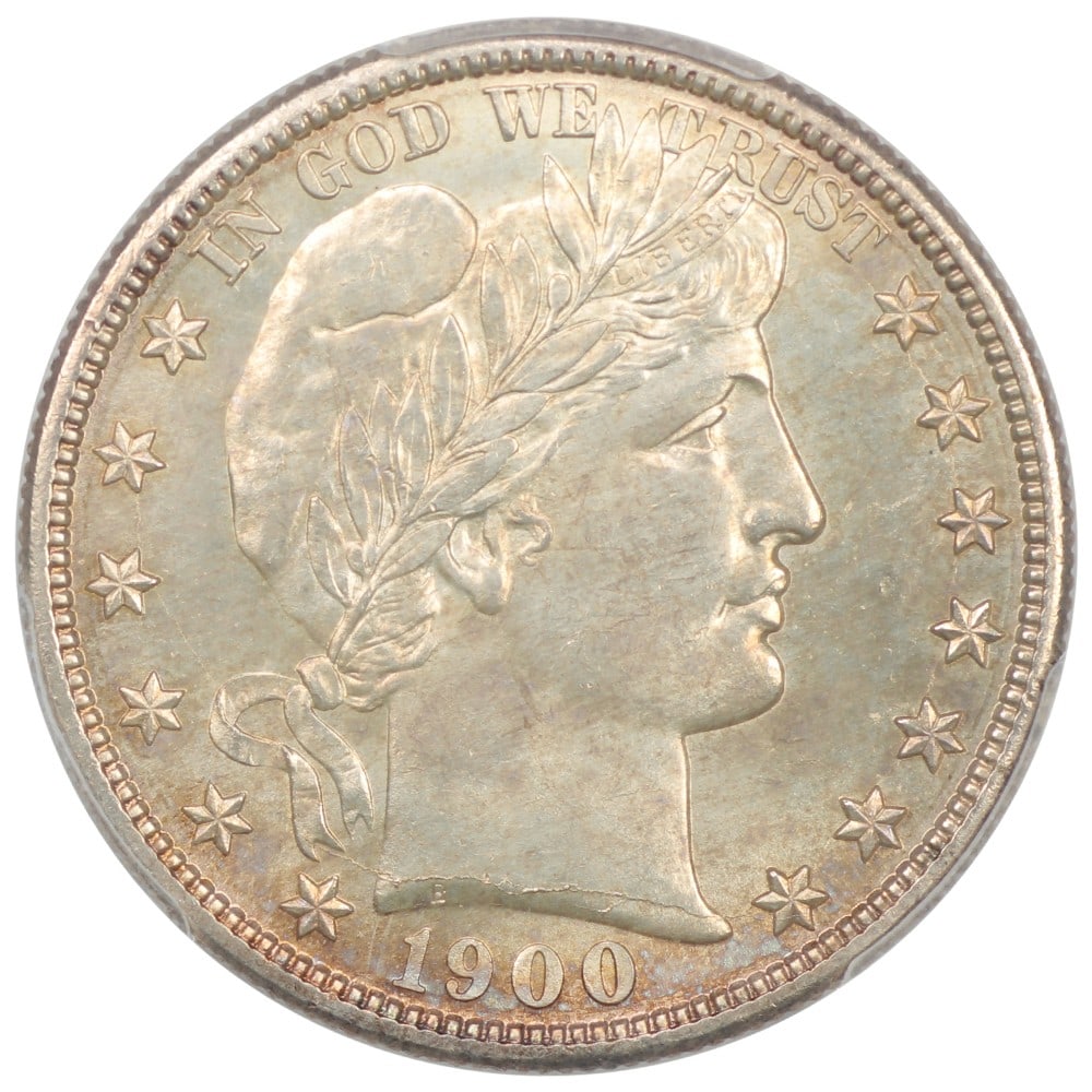 PCGS MS65 1900-S 50c ex D.L. Hansen - 3