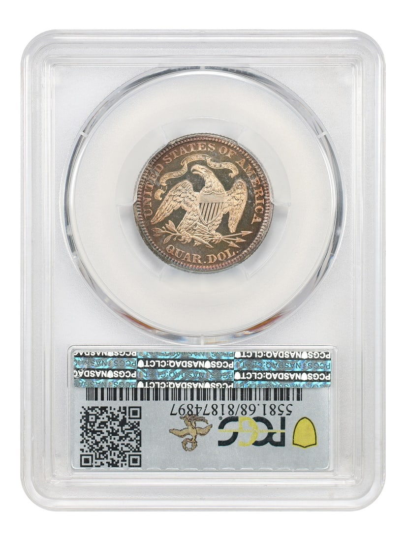 1880 25C PCGS PR68 ex: D.L. Hansen - 2