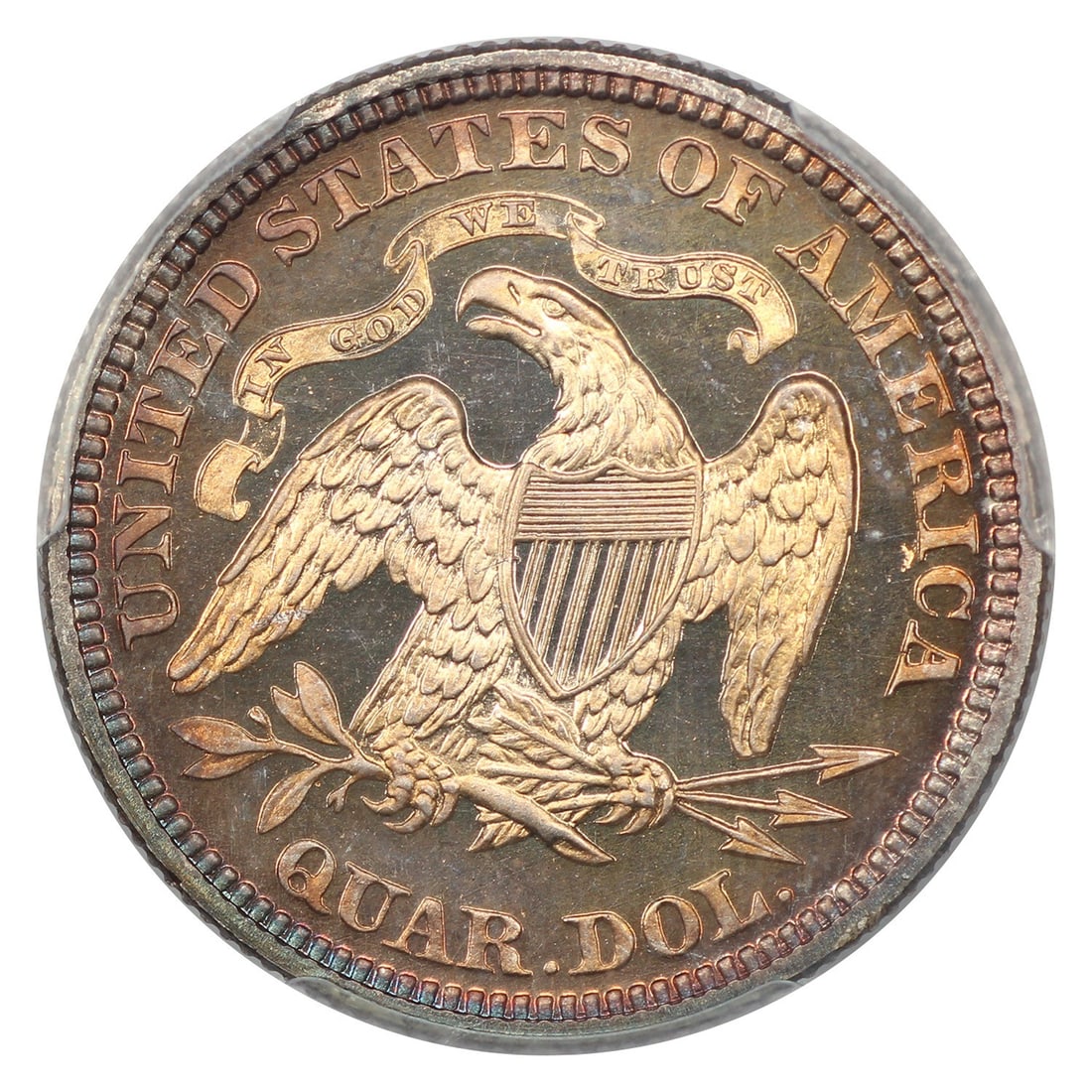 1880 25C PCGS PR68 ex: D.L. Hansen - 4