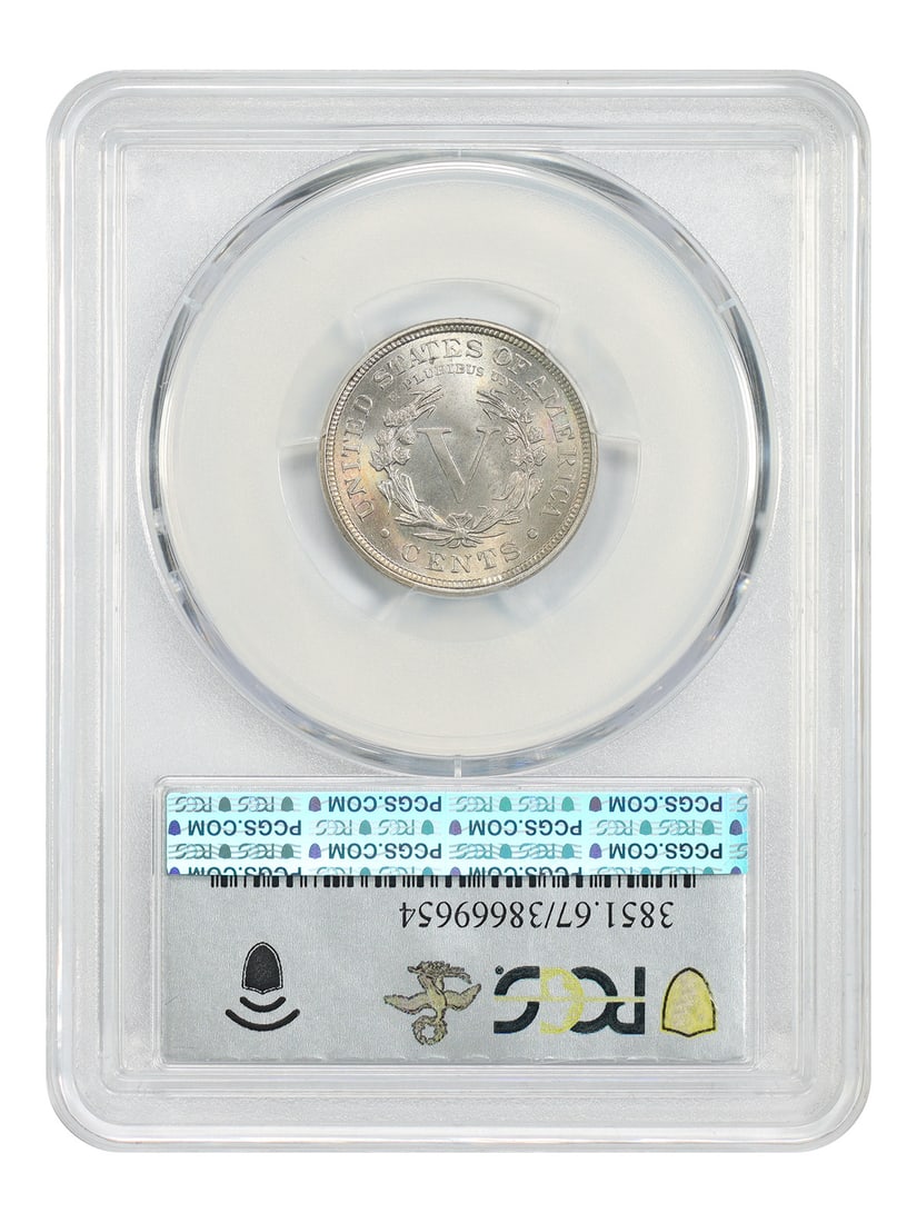 PCGS MS67 5C 1890 - 2
