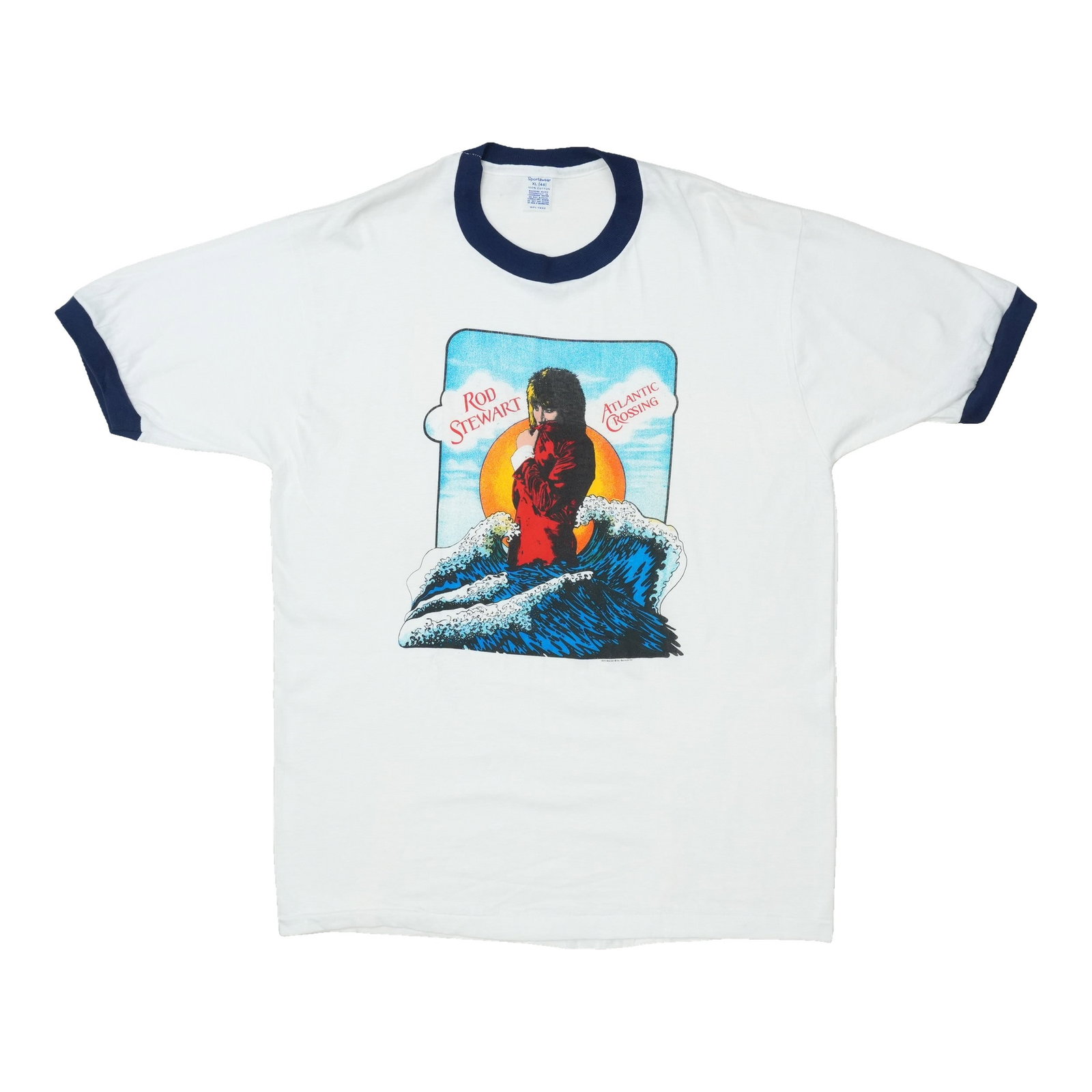 Ringer Shirt Rod Stewart Atlantic Crossing 1975 (1 of 4)