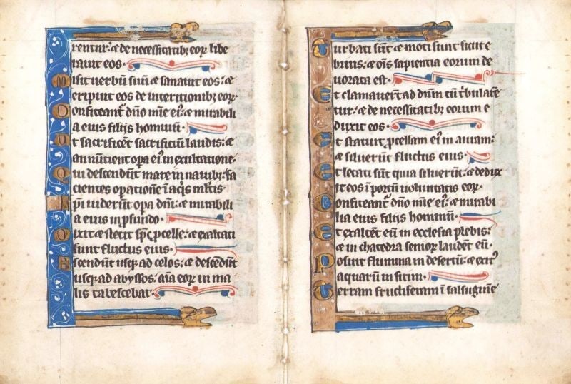 Medieval Psalm Manuscript Leaf Framed c 1325 14th Century Latin Psalter Art: Medieval Psalm Manuscript Leaf Framed c 1325 14th Century Latin Psalter Art Item Specifics: Artist: Unknown (Medieval Scribe) Year Of Production: 1325 Style: Japanese Material: Parchment Subject: Reli