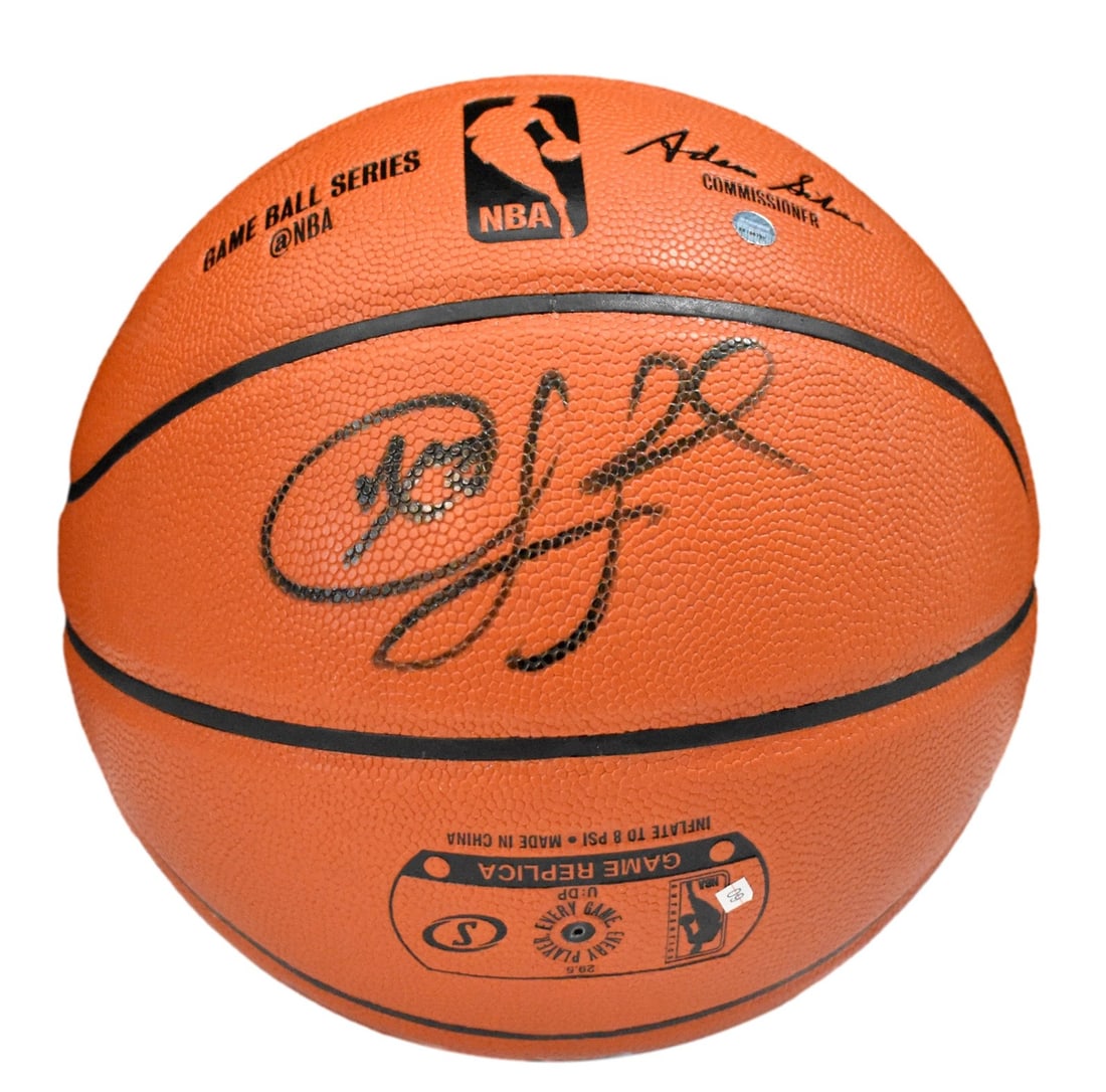 Paul Chris Signed Steiner XHC102 Hornets Basketball Spalding Autographed: Paul Chris Signed Steiner XHC102 Hornets Basketball Spalding Autographed Paul Chris, the legendary Steiner Sports artist, has brought his unique style to life on this New Orleans Hornets basketball, c