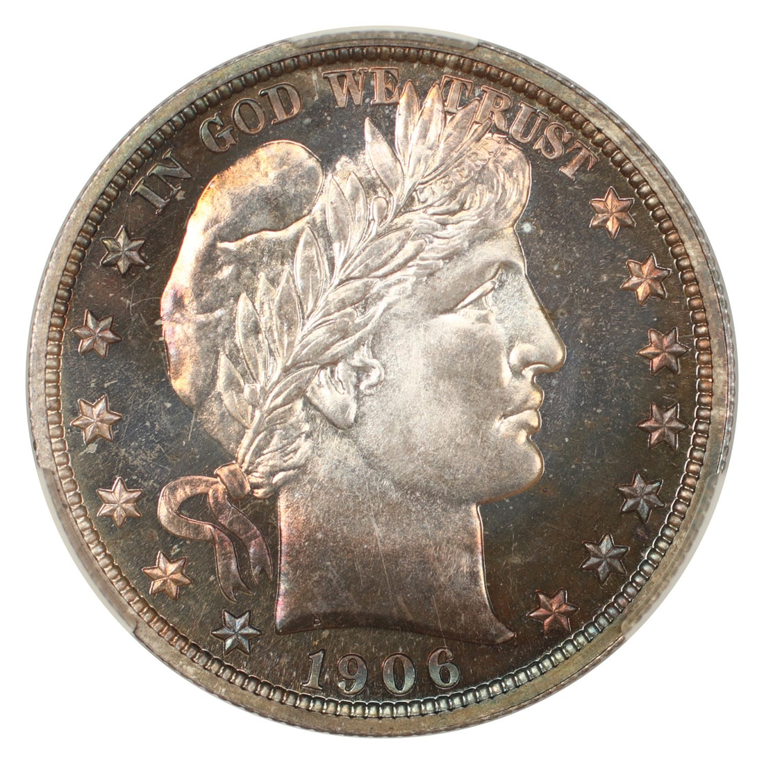 1906 50C CACG PR67 - 3