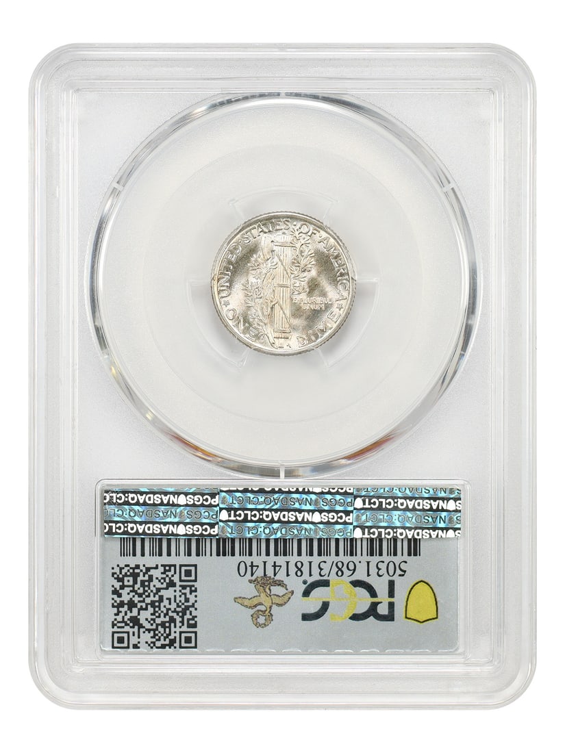 PCGS MS68FB ex D L Hansen 10C 1941 D - 2