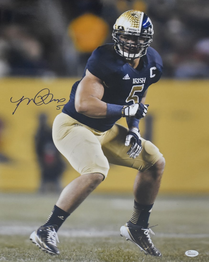 Signed 16x20 Photo Te'o Notre Dame JSA Autographed: Signed 16x20 Photo Te'o Notre Dame JSA Autographed Item Specifics: Autograph Authentication: James Spence Authentication (JSA) Original/Reprint: Original Product: Photo Sport: Football Product Disclai
