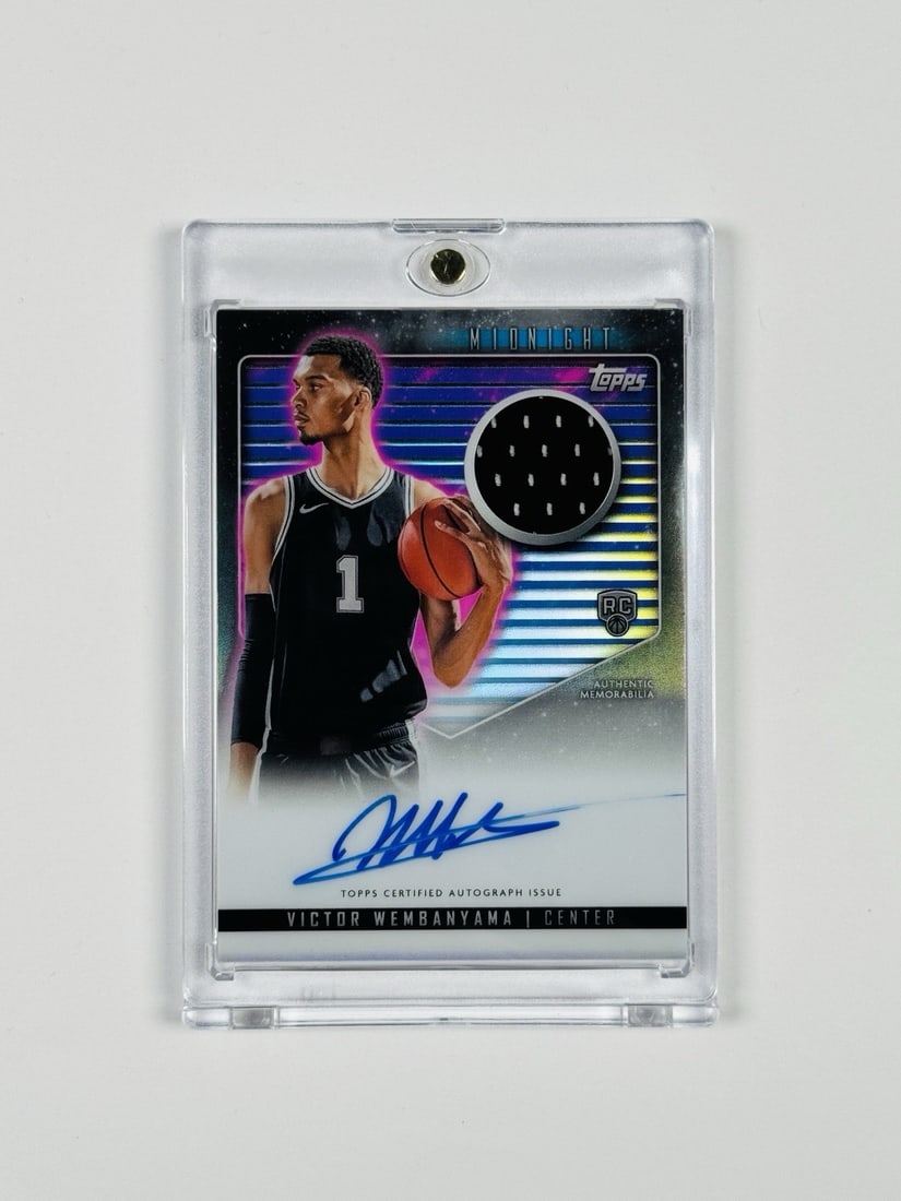 TOPPS VICTOR WEMBANYAMA #RJA-VW ROOKIE PATCH AUTO (1 of 2)